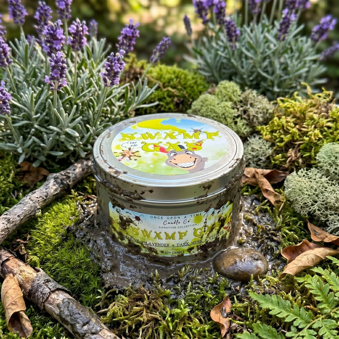 Swamp Gas Soy Wax Candle