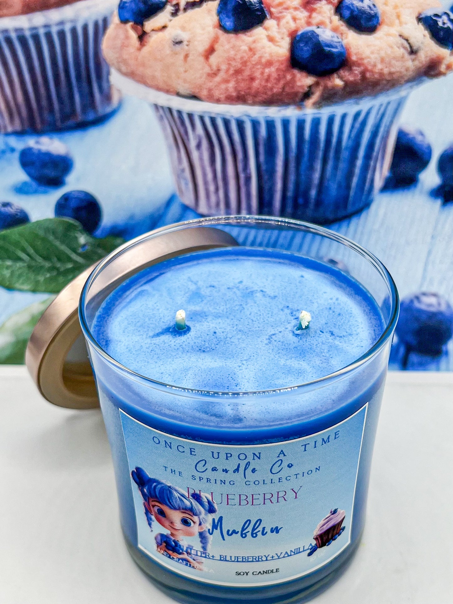 Blueberry Muffin Soy Wax Candle