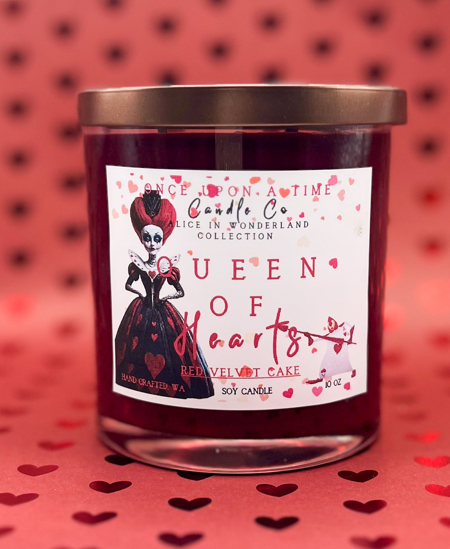 Queen of Hearts — Red Velvet Cake