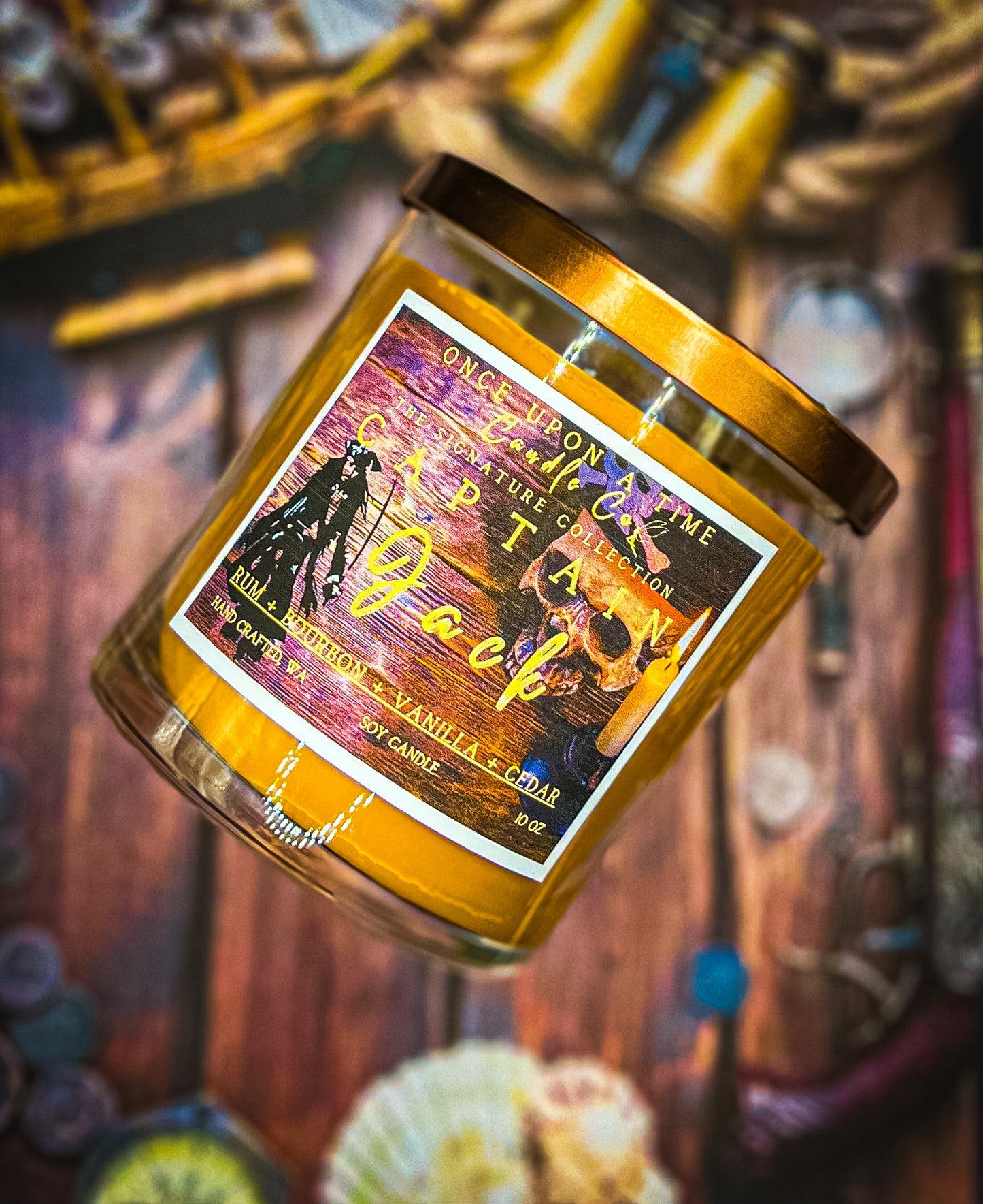 Captain Jack, Pirate, Soy Wax Candle