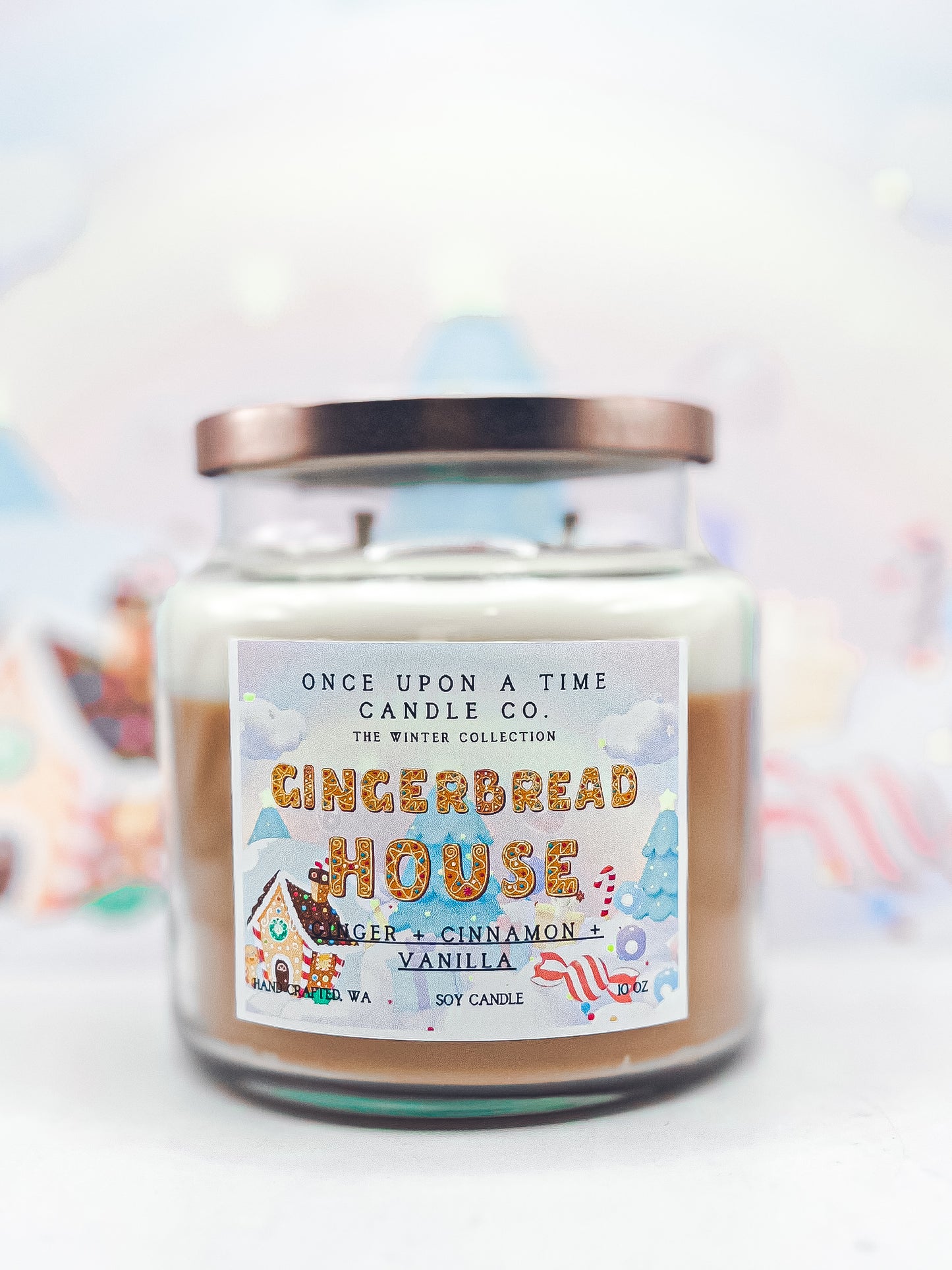 Gingerbread House Soy Wax Candle