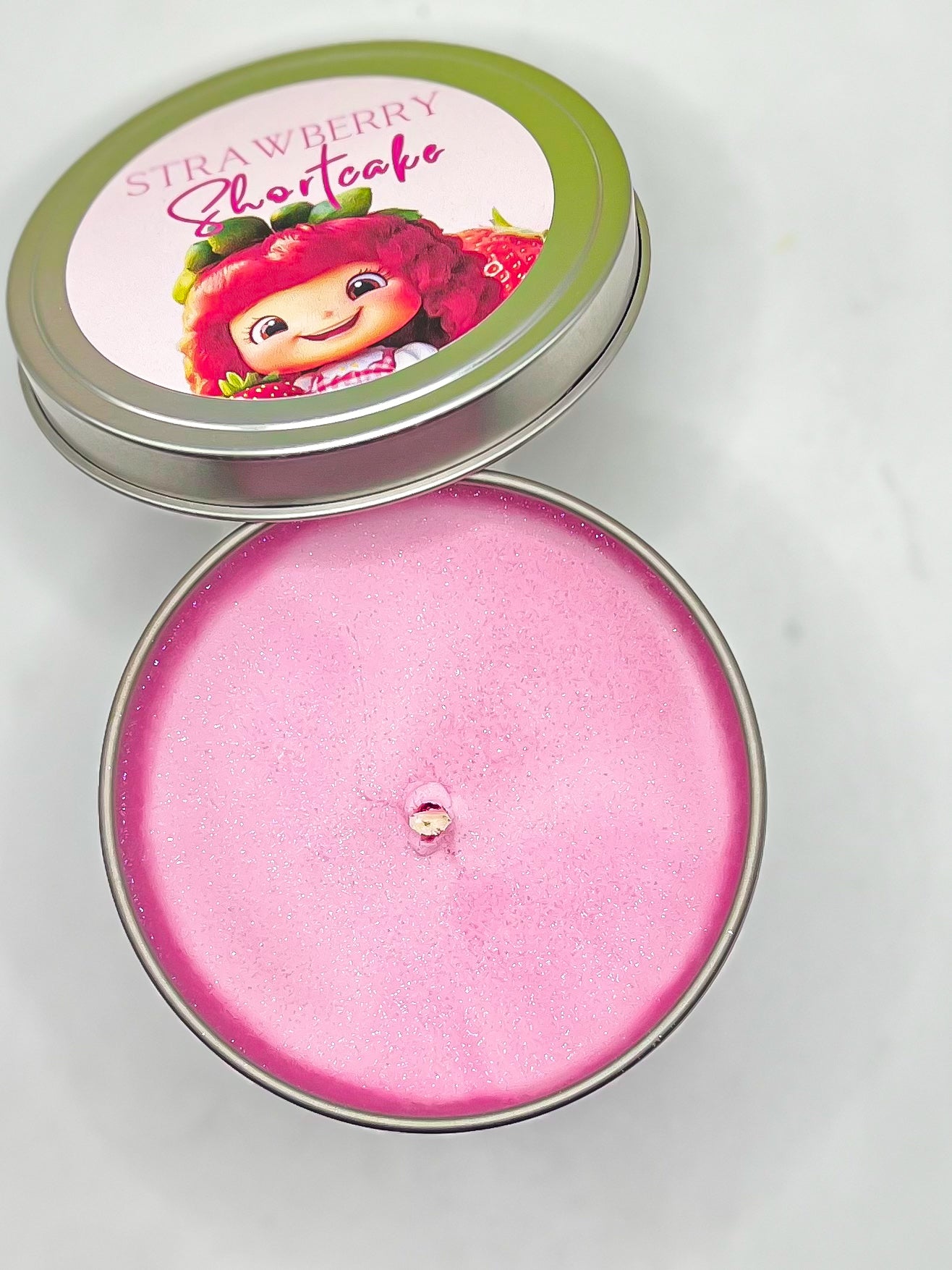 Strawberry Shortcake Soy Wax Candle