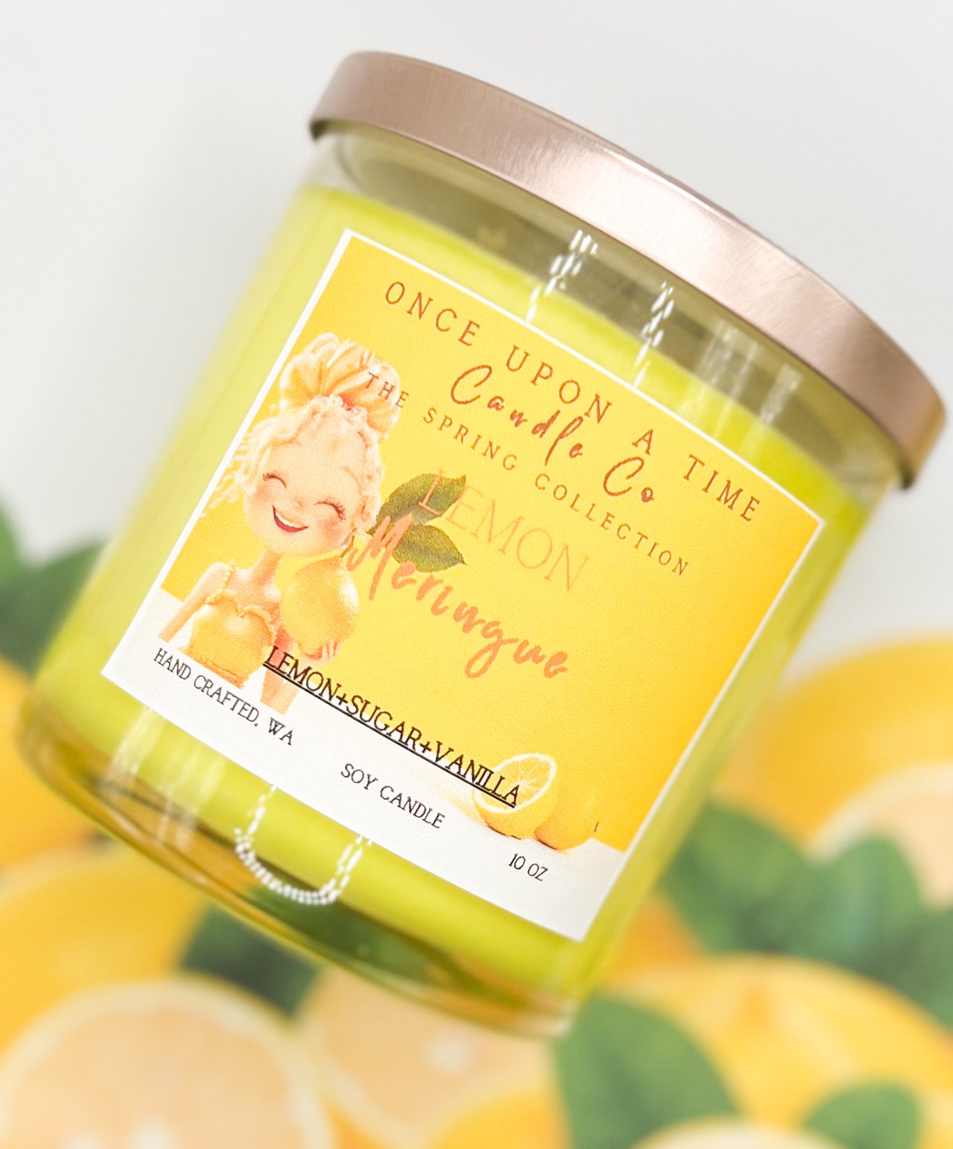 Lemon Meringue Soy Wax candle