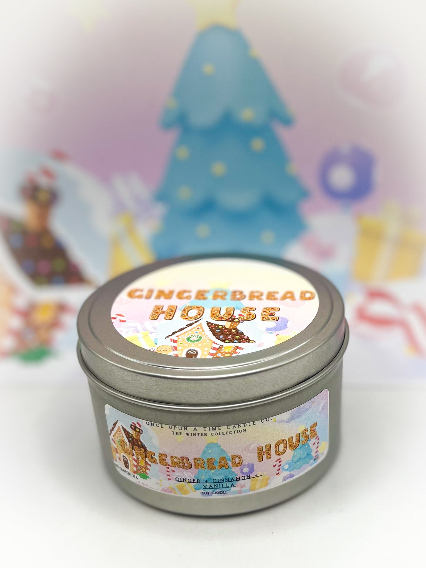 Gingerbread House Soy Wax Candle