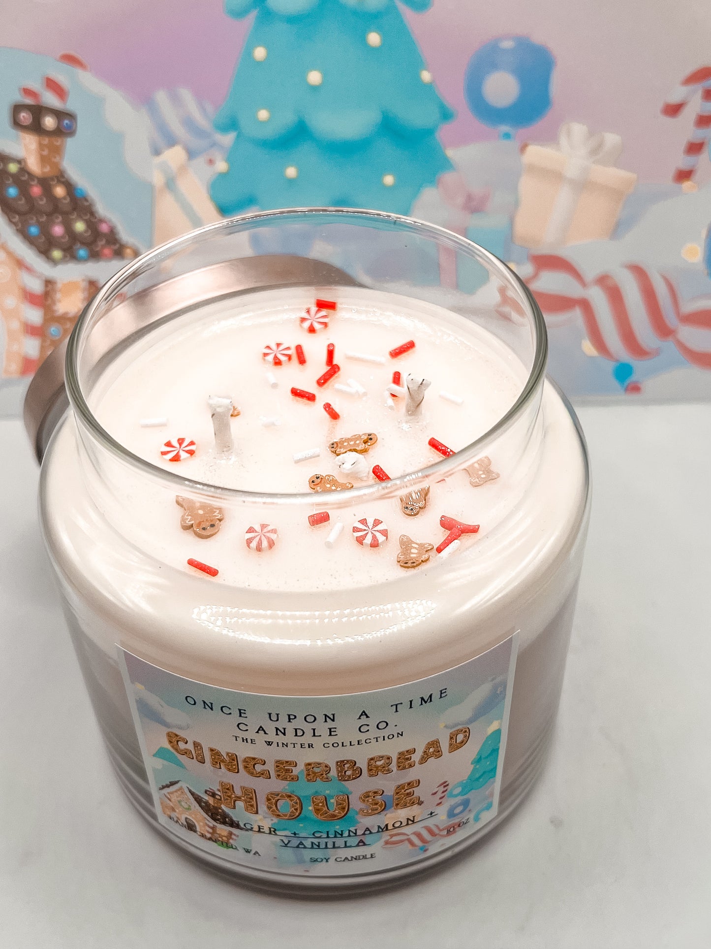 Gingerbread House Soy Wax Candle