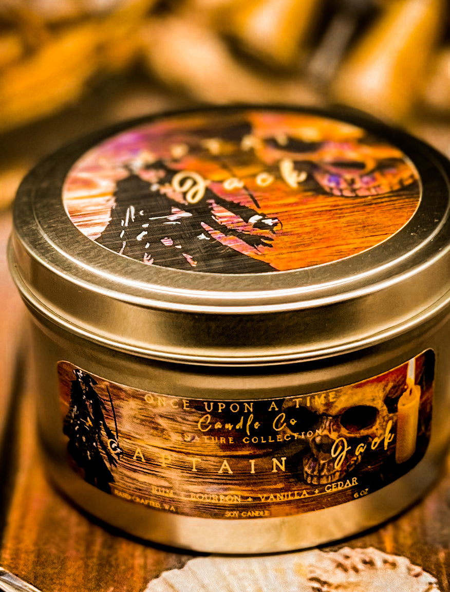 Captain Jack, Pirate, Soy Wax Candle