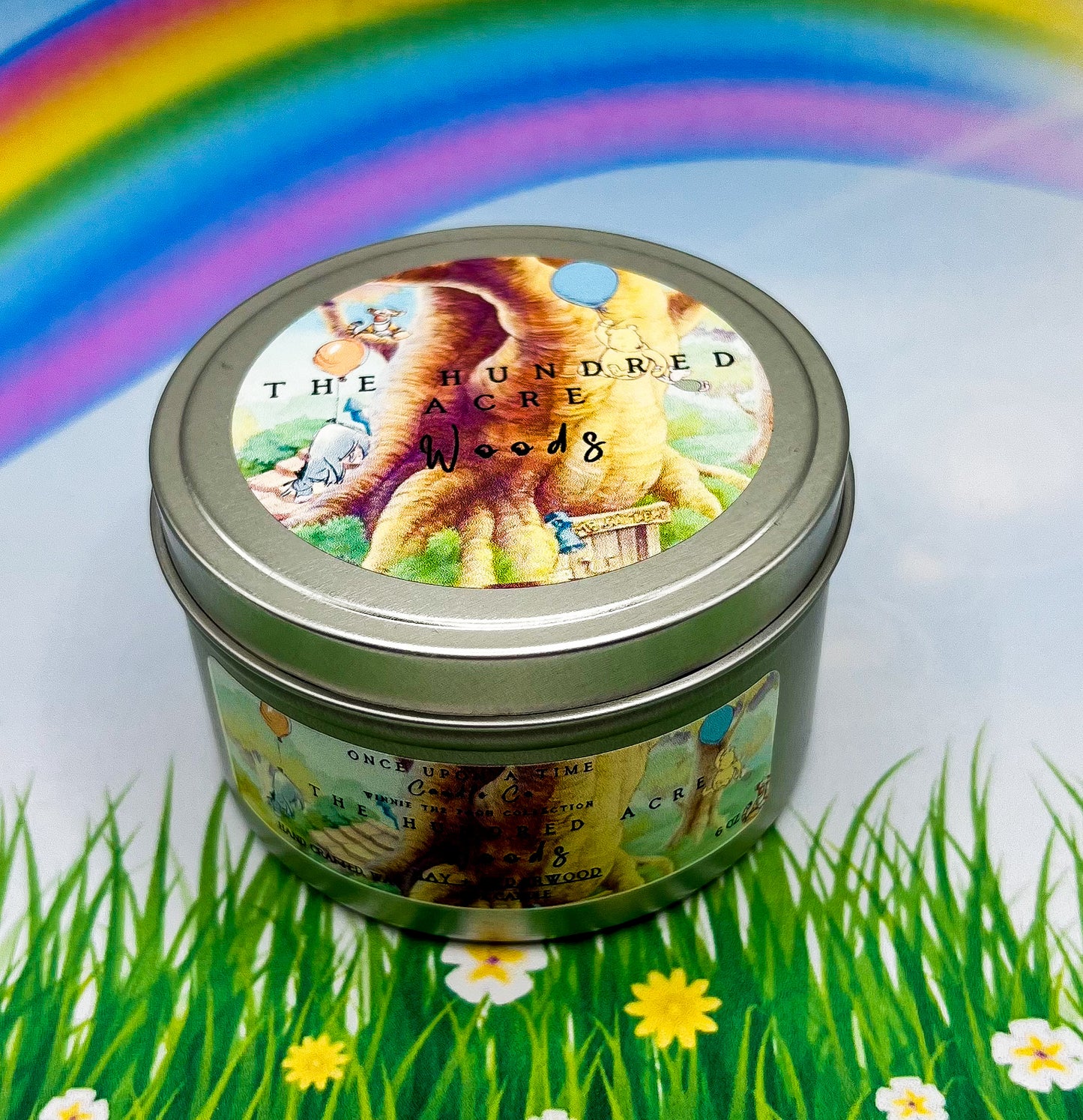 Hundred Acre Woods Soy Wax Candle-Fresh Hay and cedar