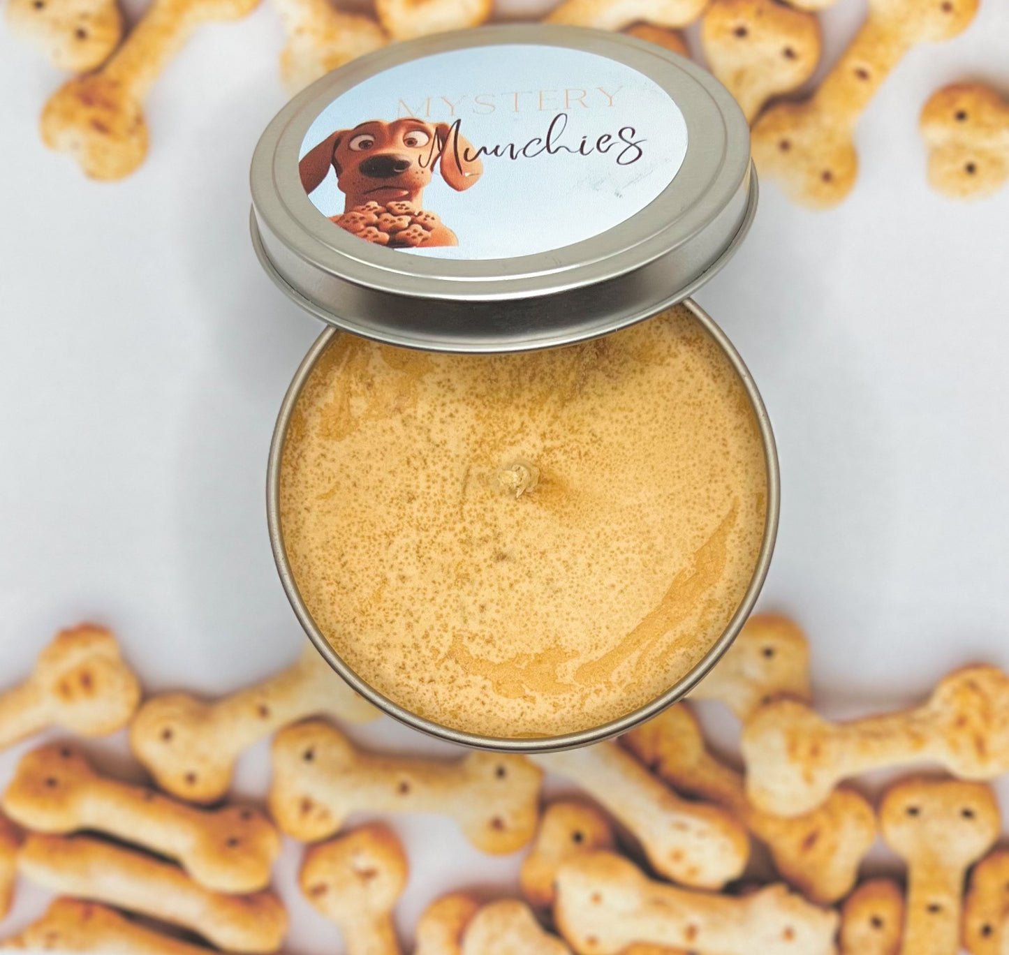 Mystery Munchies, Soy Wax Candle--Peanut Butter Cookies