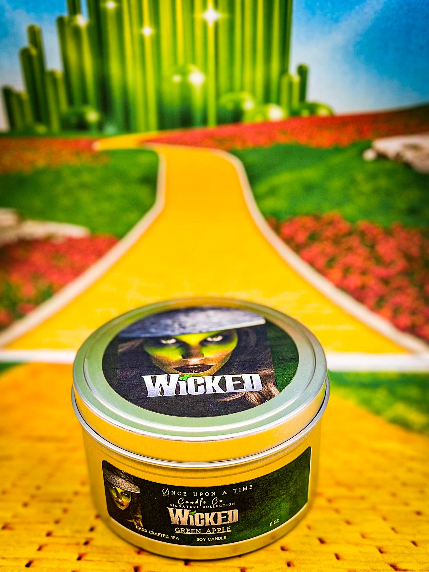 Wicked—Green Apple Soy Wax Candle—Wizard of Oz Collection