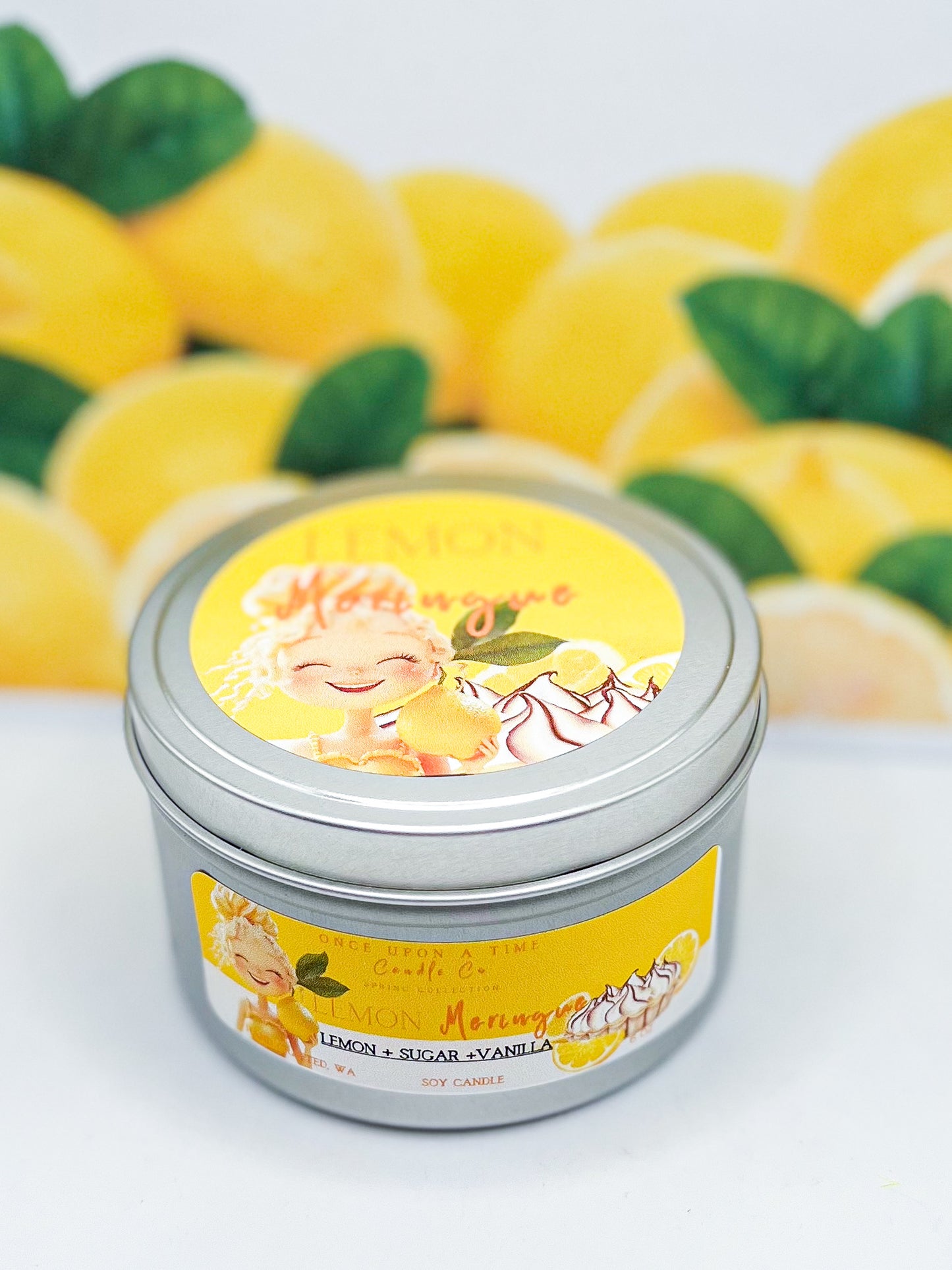 Lemon Meringue Soy Wax candle