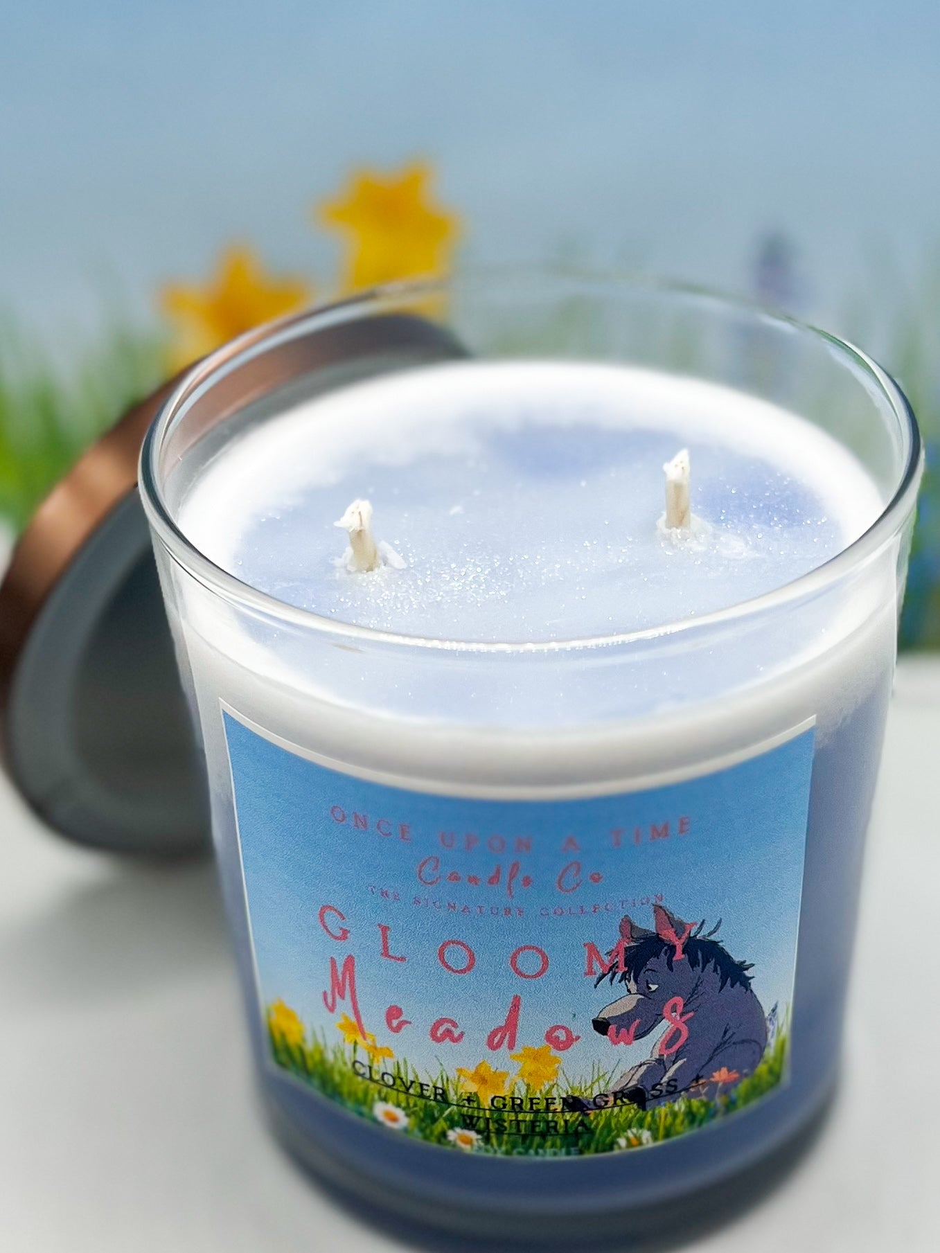 Glooming Meadows—Clover, Ozone, Citrus & Wisteria Soy Wax Candle