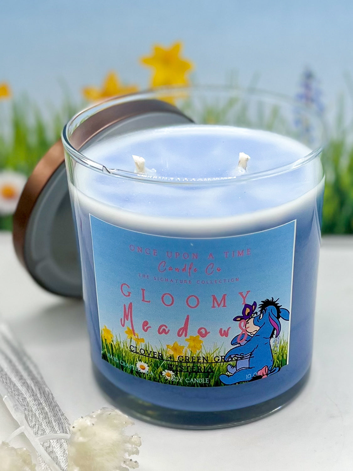 Gloomy Meadows—Clover, Ozone, Citrus & Wisteria Soy Wax Candle