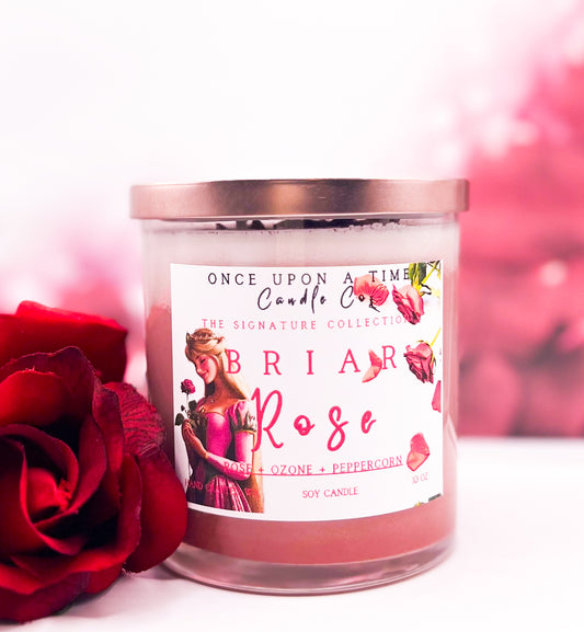 Briar Rose-Sleeping Beauty Soy Wax Candle