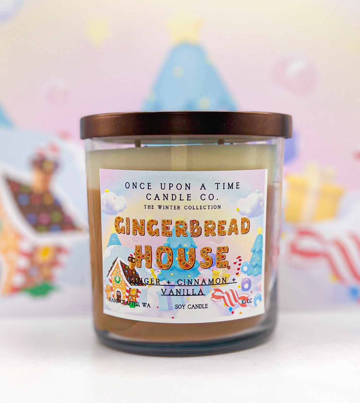 Gingerbread House Soy Wax Candle