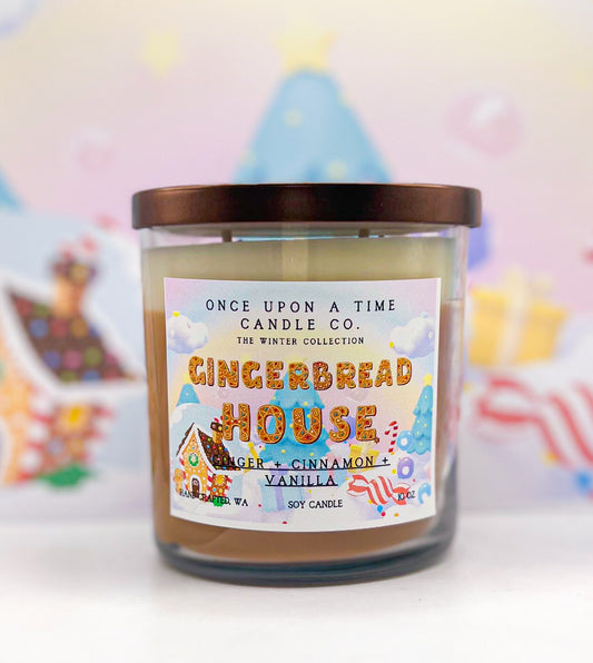 Gingerbread House Soy Wax Candle