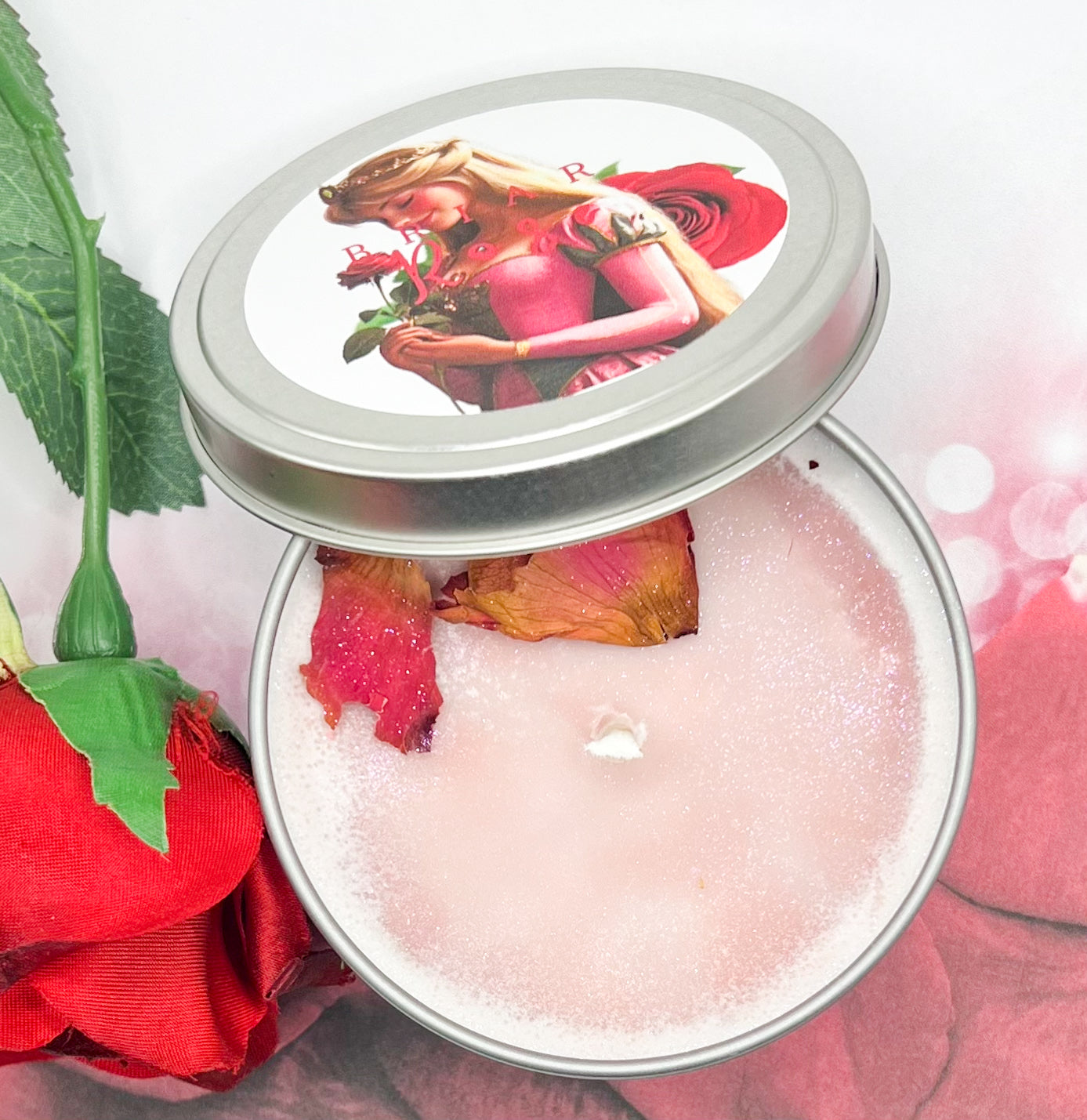 Briar Rose-Sleeping Beauty Soy Wax Candle