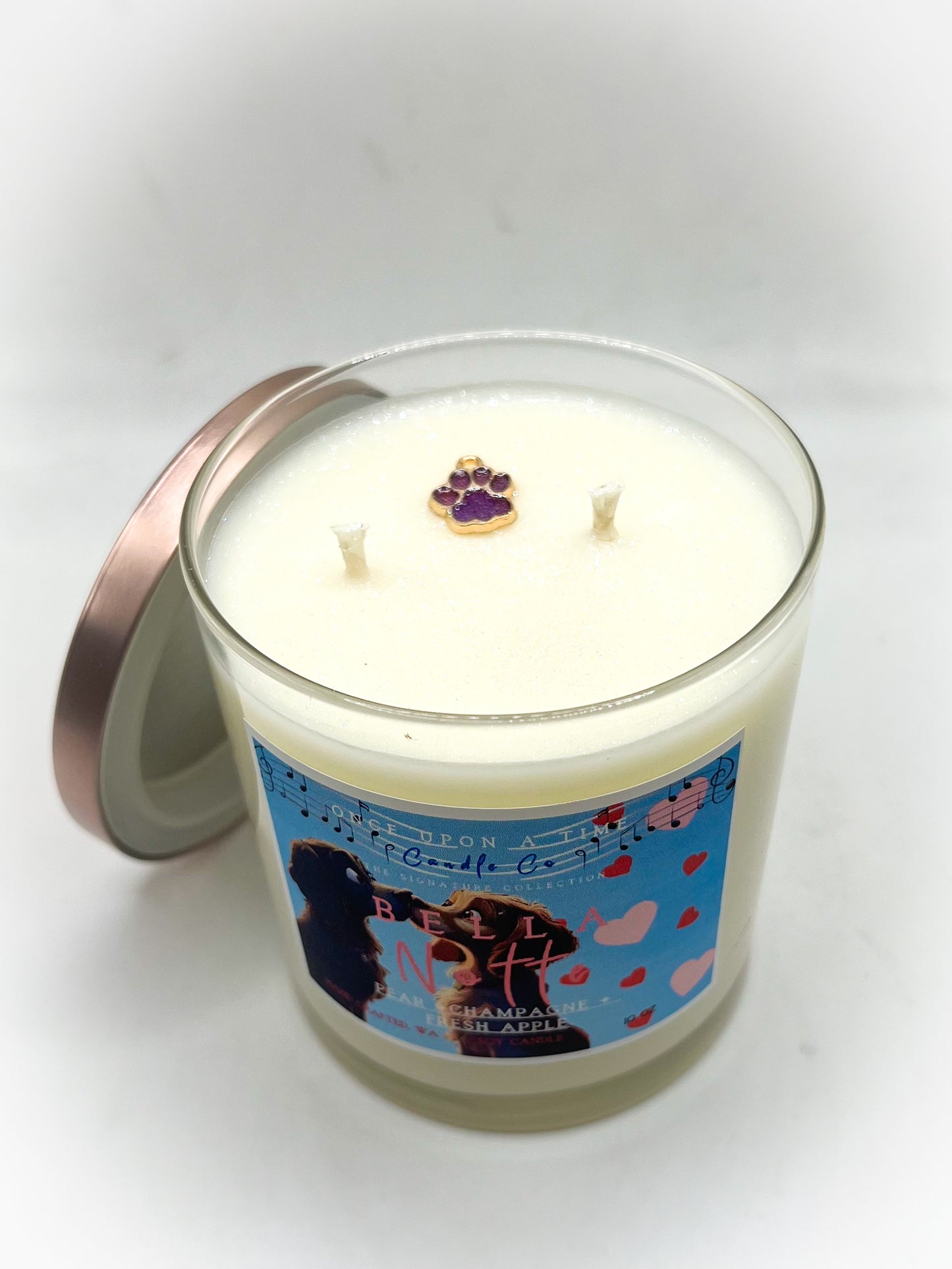 Bella Notte’ Soy Wax Candle—Pear, Champagne & Fresh Apples