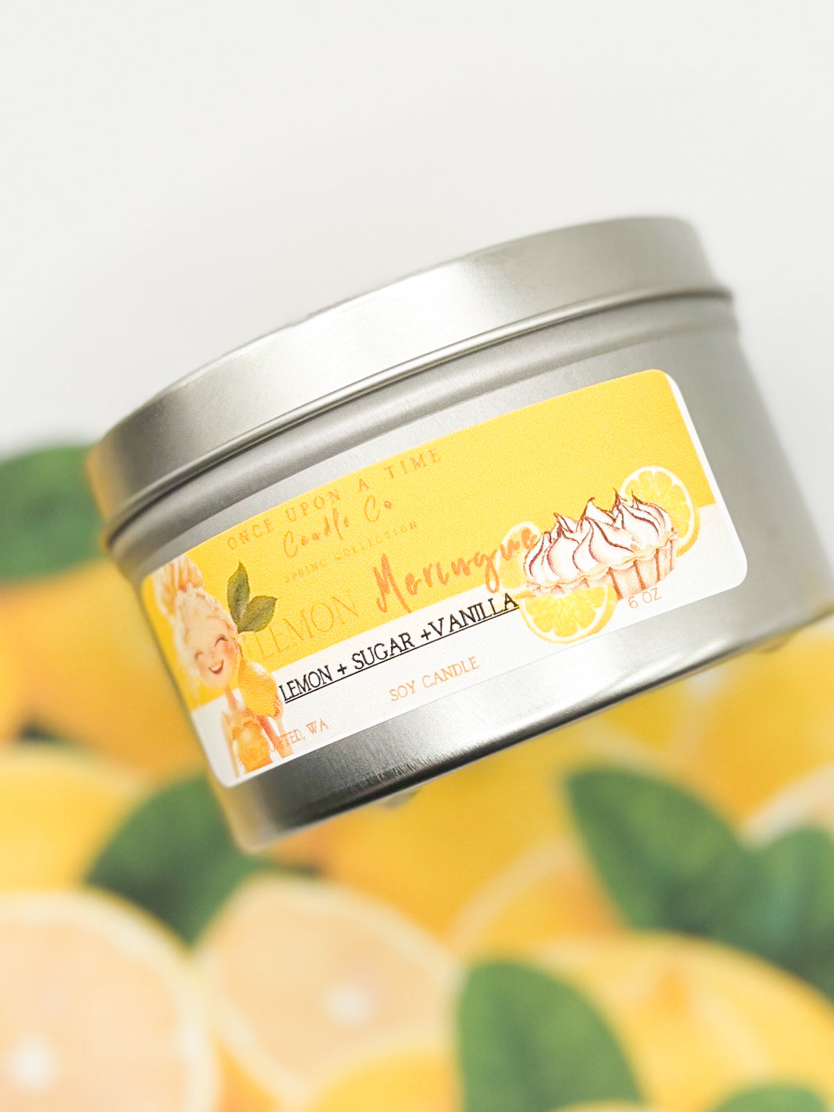 Lemon Meringue Soy Wax candle