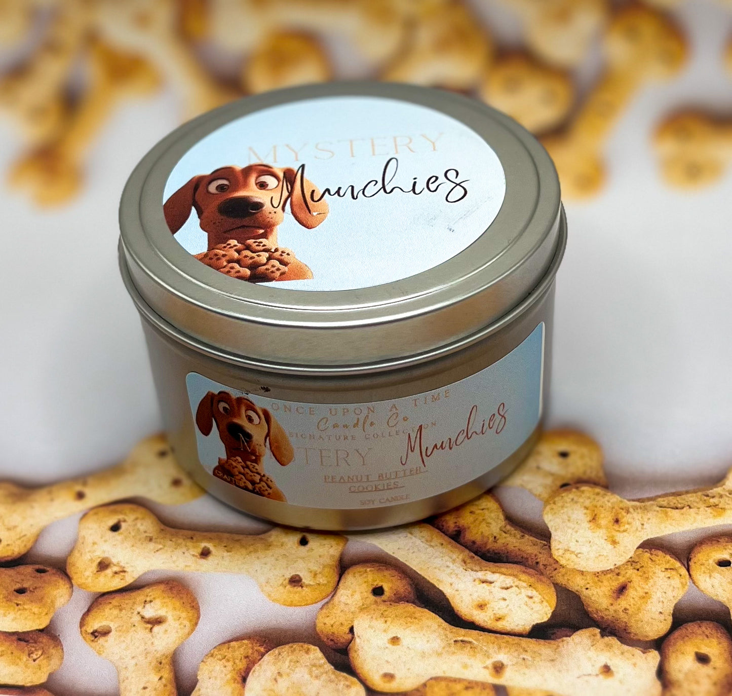 Mystery Munchies, Soy Wax Candle--Peanut Butter Cookies