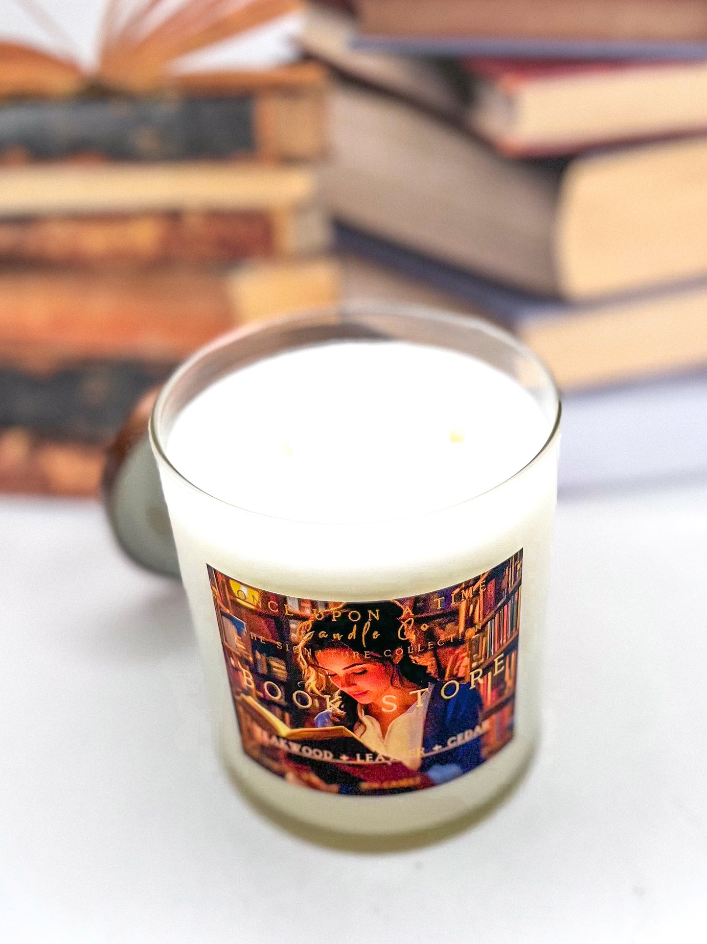 Bookstore-Soy Wax Candle