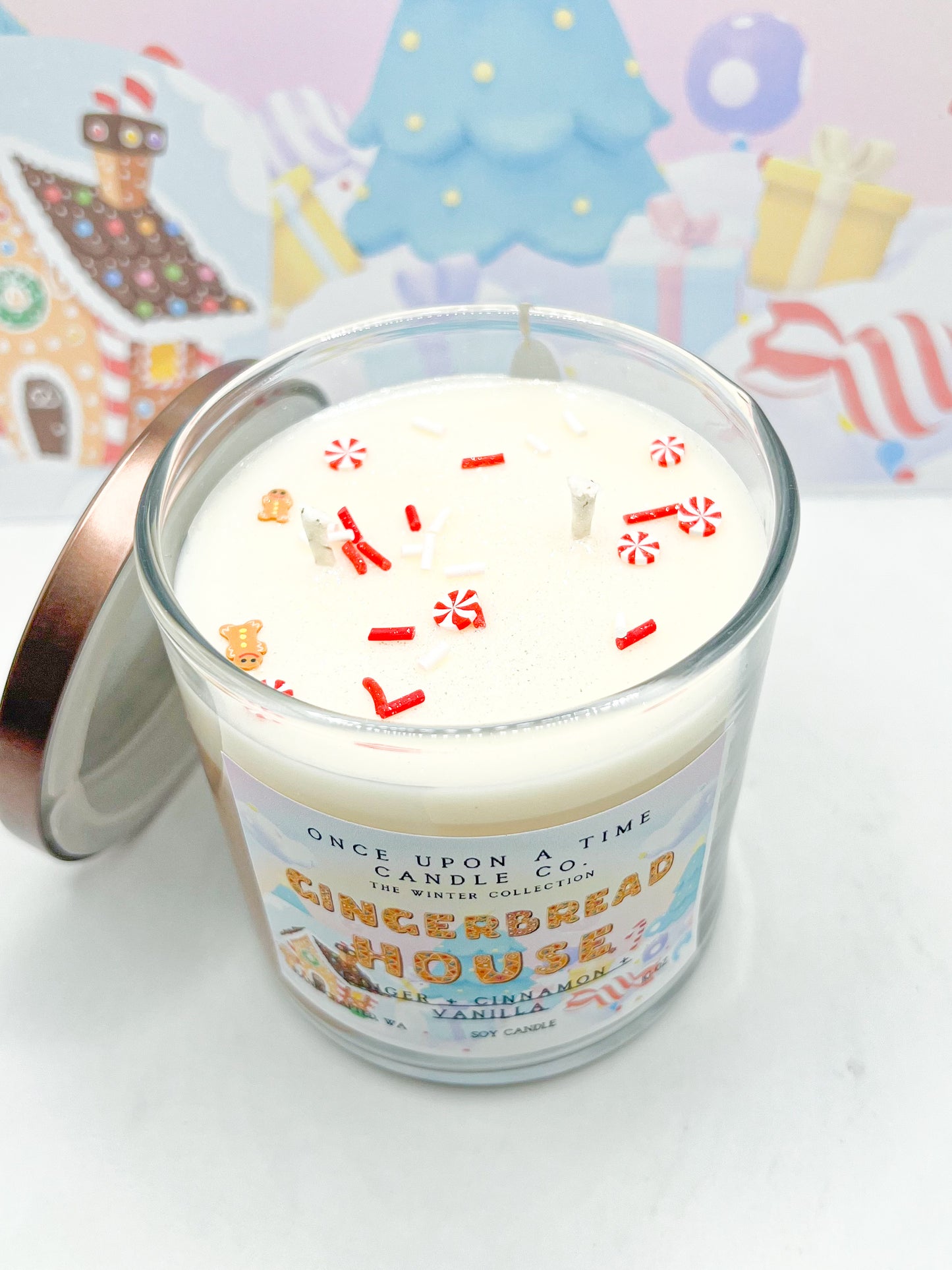 Gingerbread House Soy Wax Candle