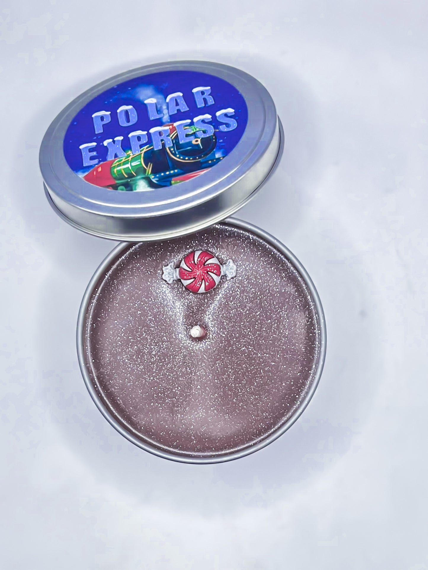 Polar Express Soy Wax Candle-Peppermint Mocha