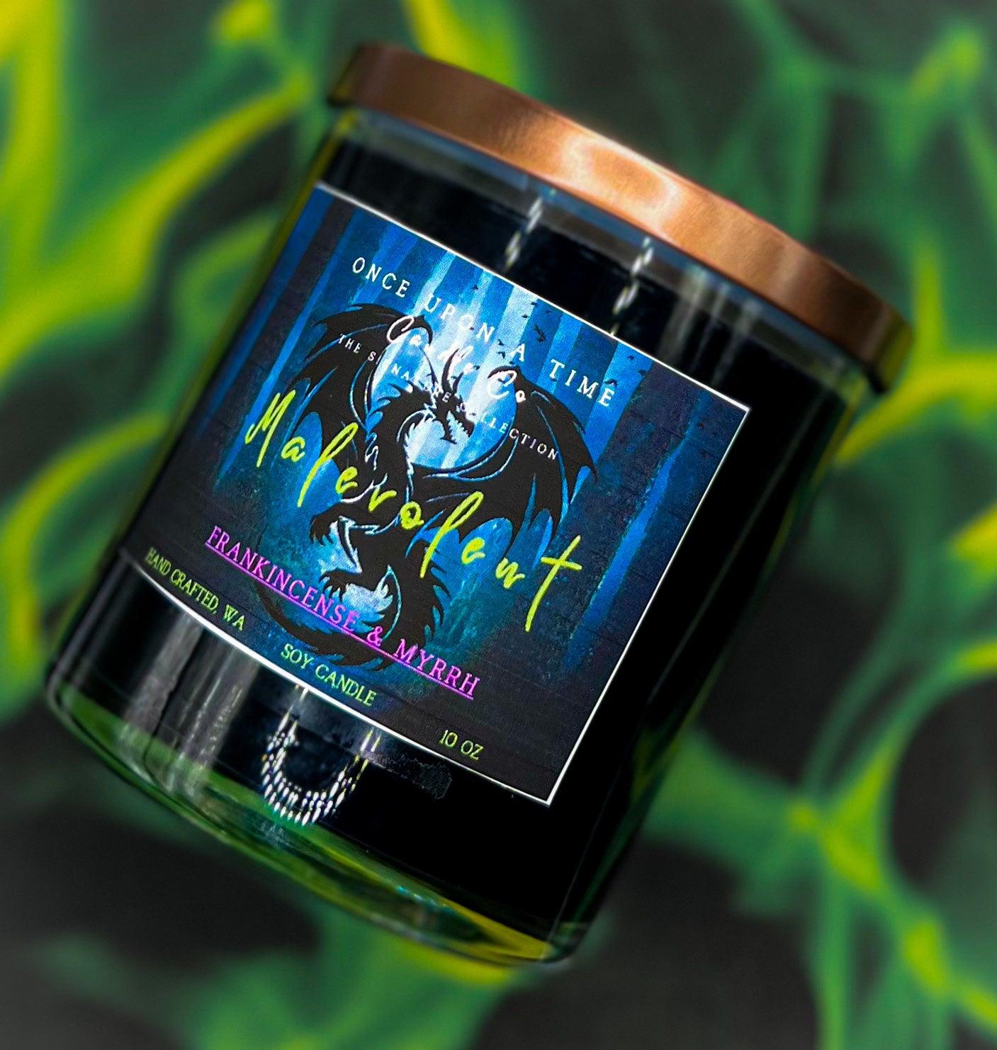 Malevolent-Frankincense & Myrrh Soy Wax Candle