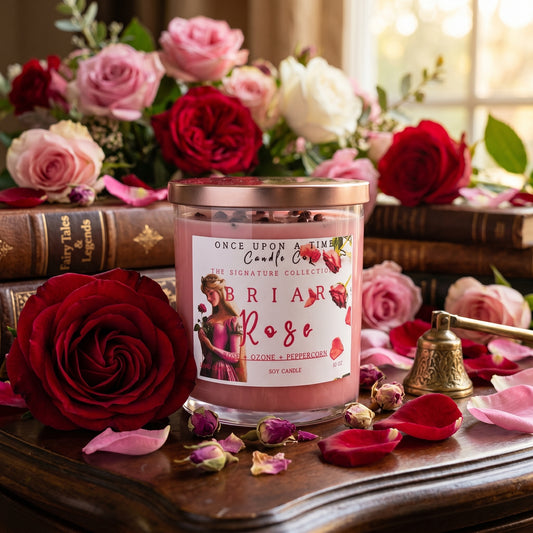 Briar Rose-Sleeping Beauty Soy Wax Candle