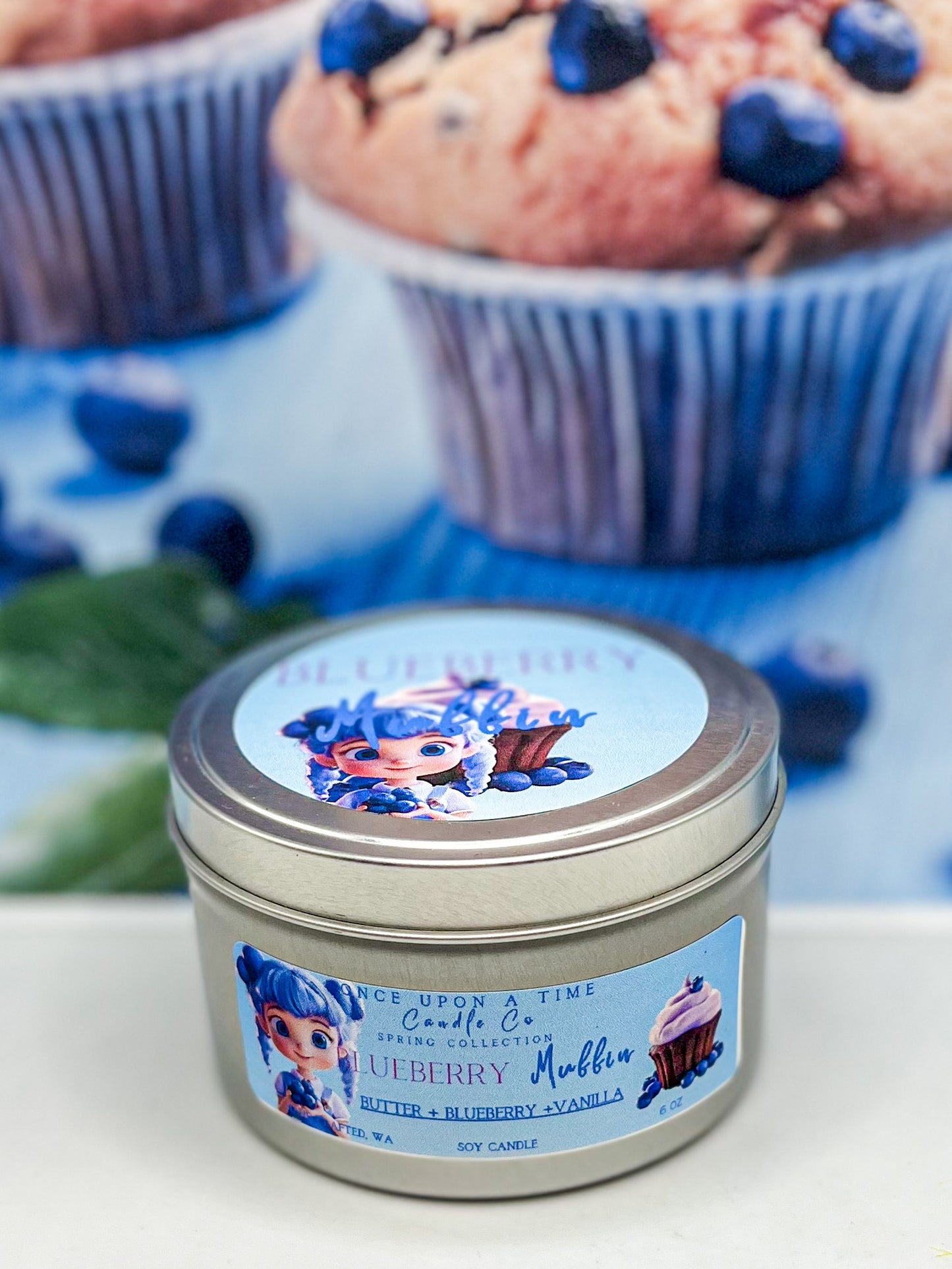 Blueberry Muffin Soy Wax Candle