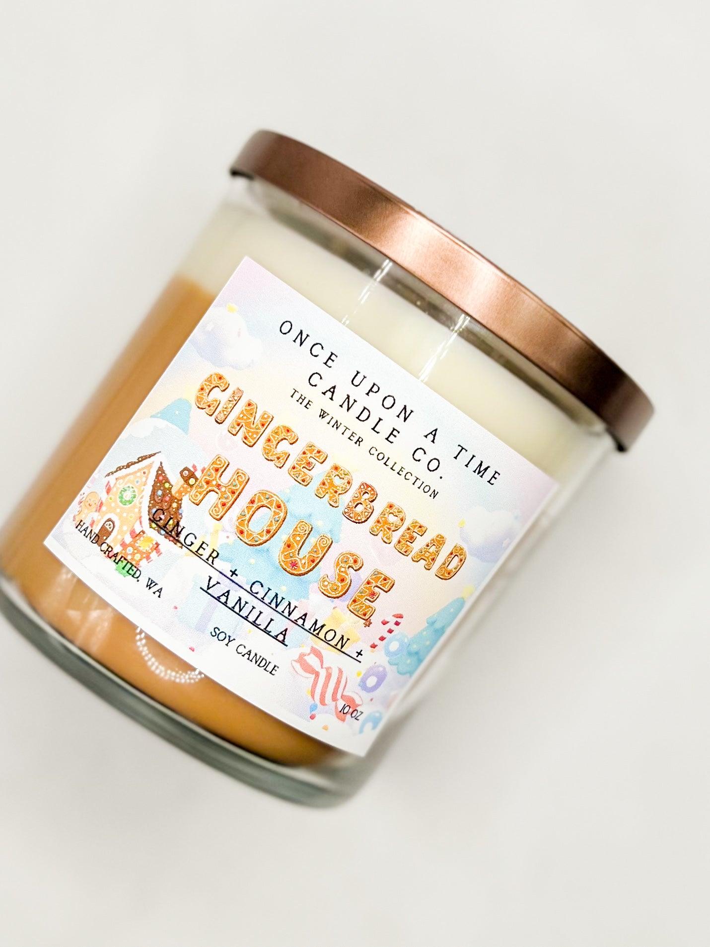 Gingerbread House Soy Wax Candle