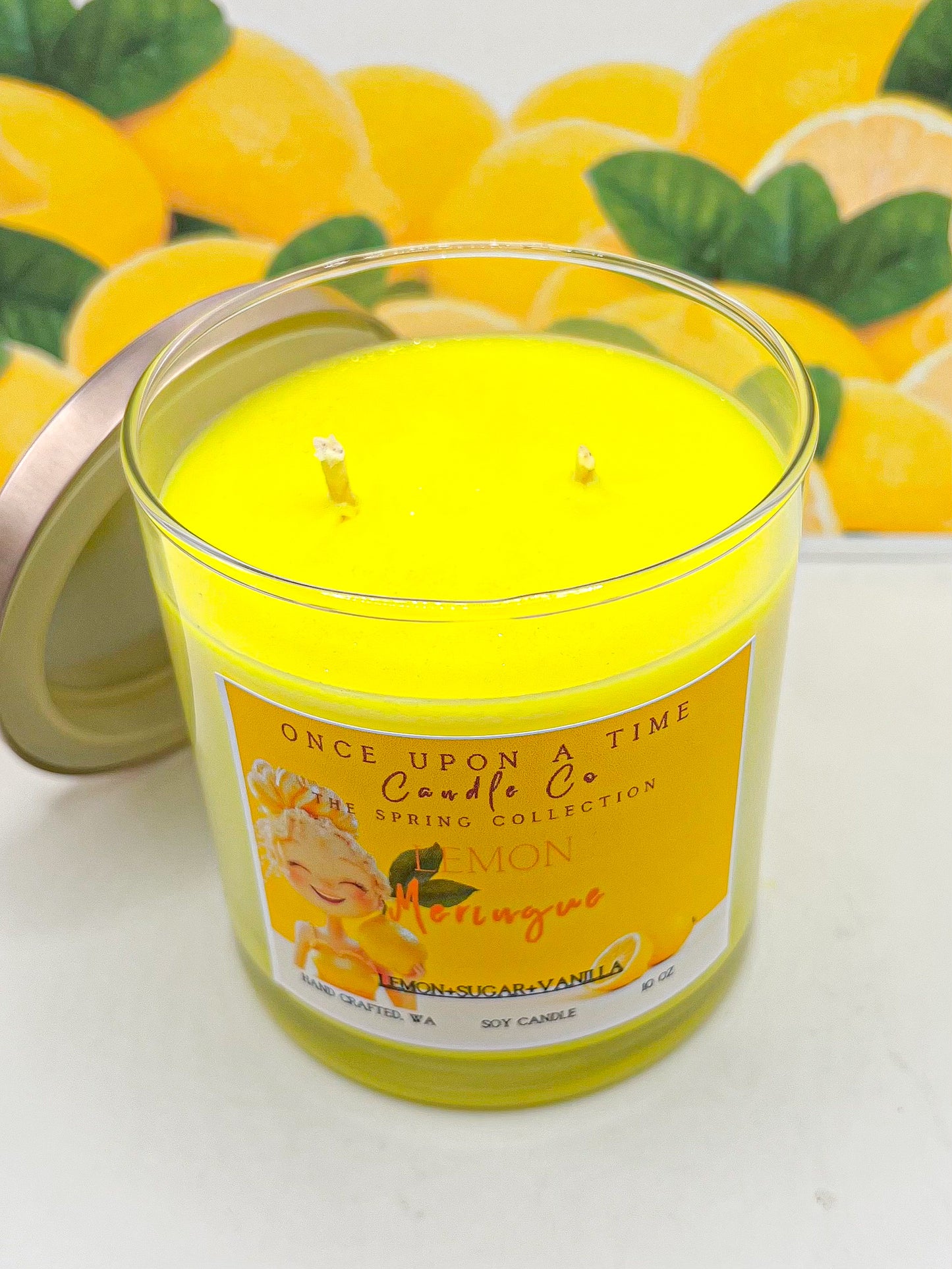 Lemon Meringue Soy Wax candle