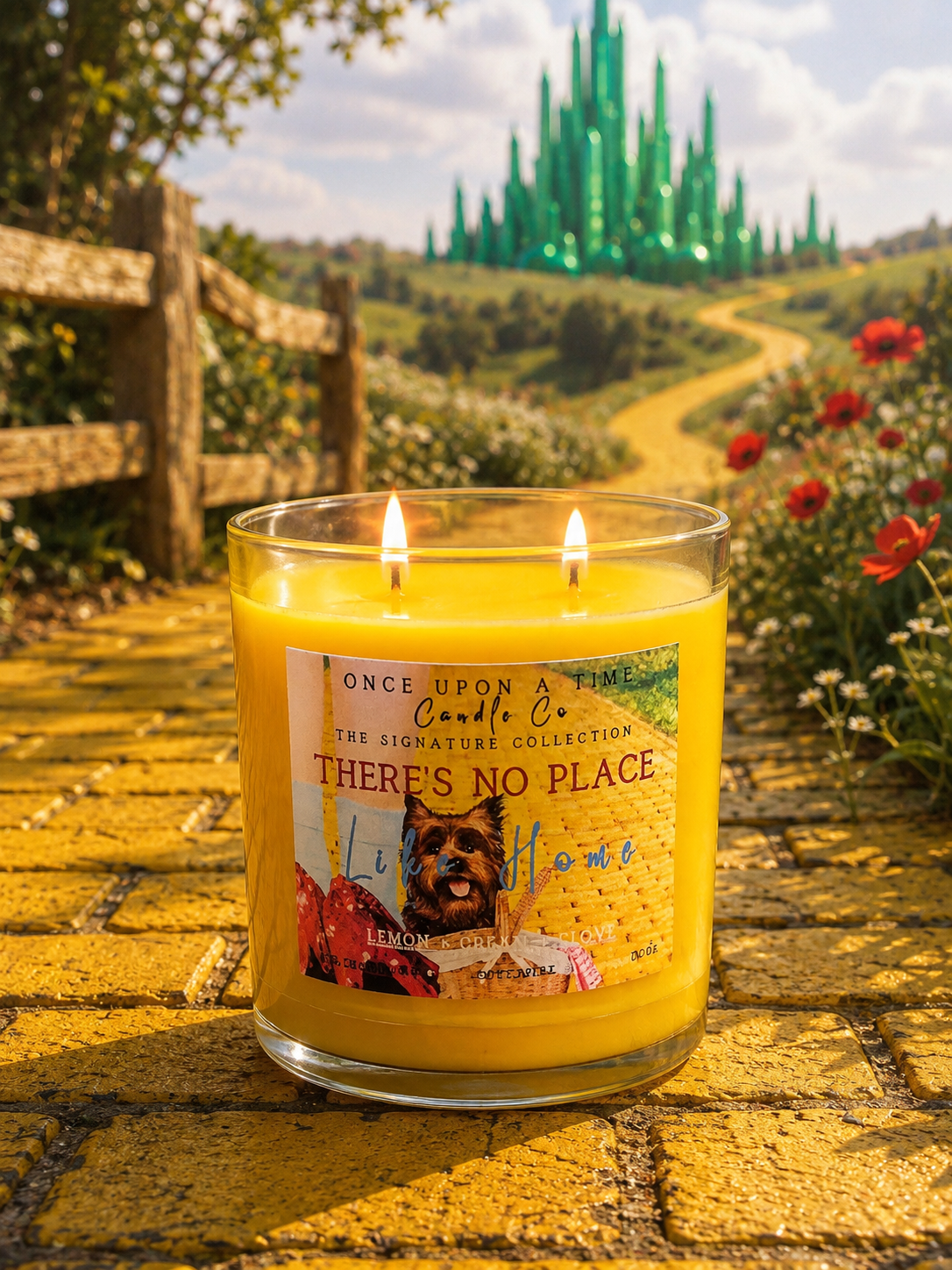 No Place Like Home, Wizard of Oz Soy Wax Candle-Lemon Pound Cake
