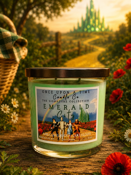 Emerald City, Wizard of Oz Soy Wax Candle-Cucumber & Melon