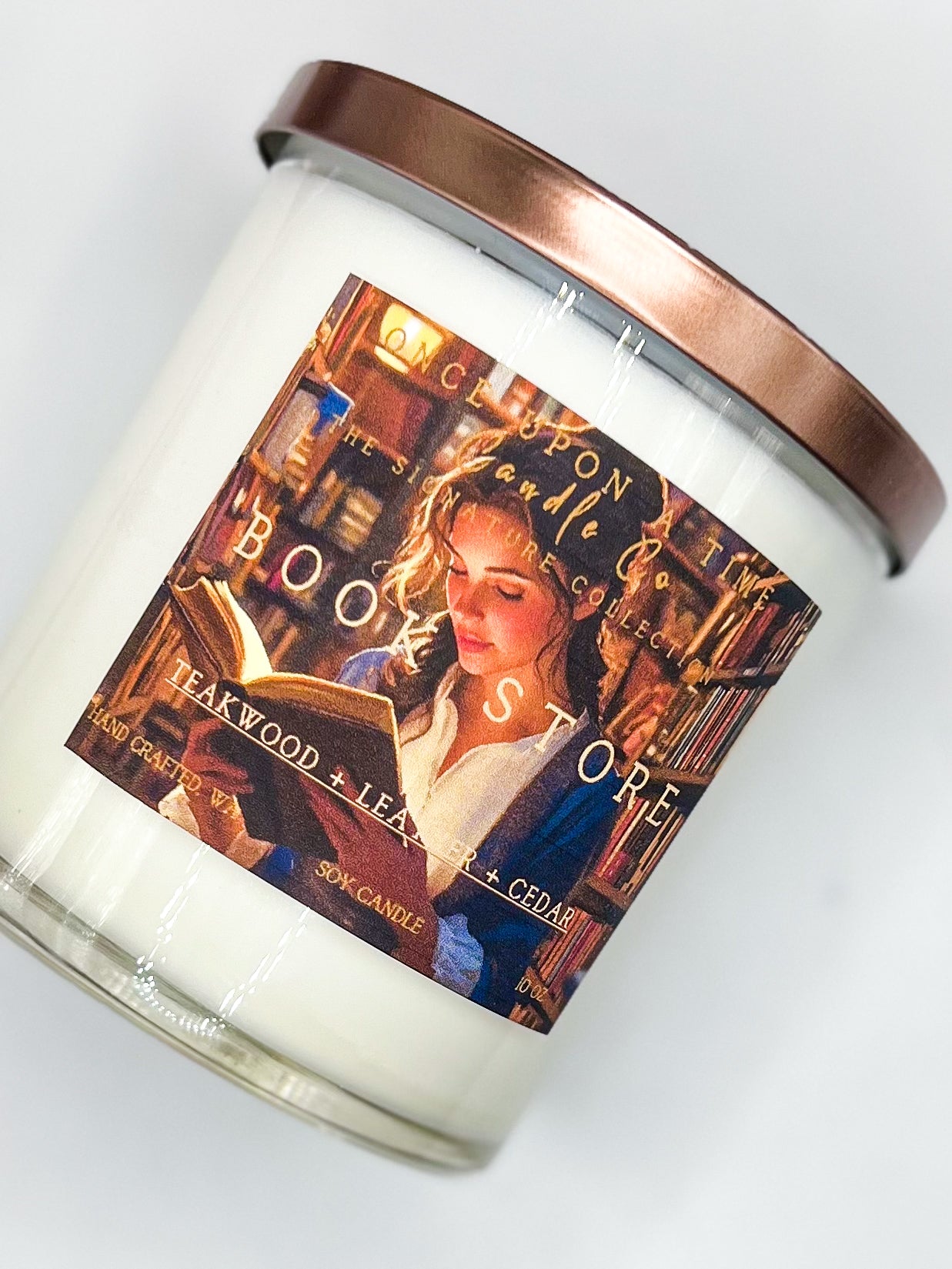 Bookstore-Soy Wax Candle