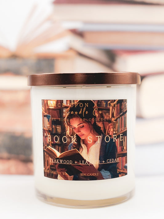 Bookstore-Soy Wax Candle