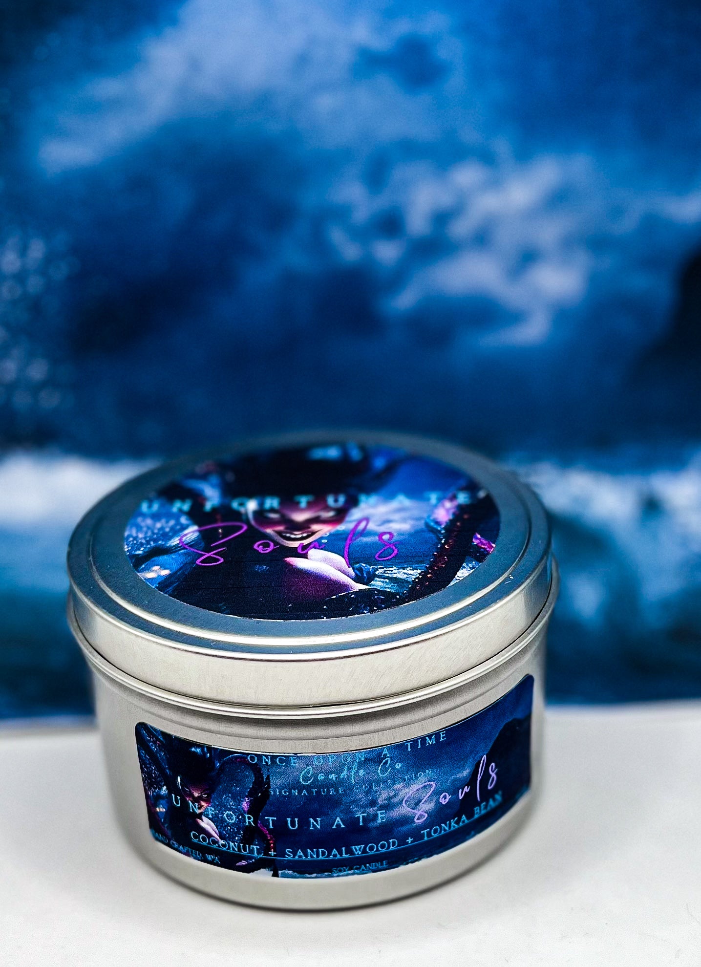 Unfortunate Souls, Soy Wax Candle-Cardamom, Coconut, & Sandalwood