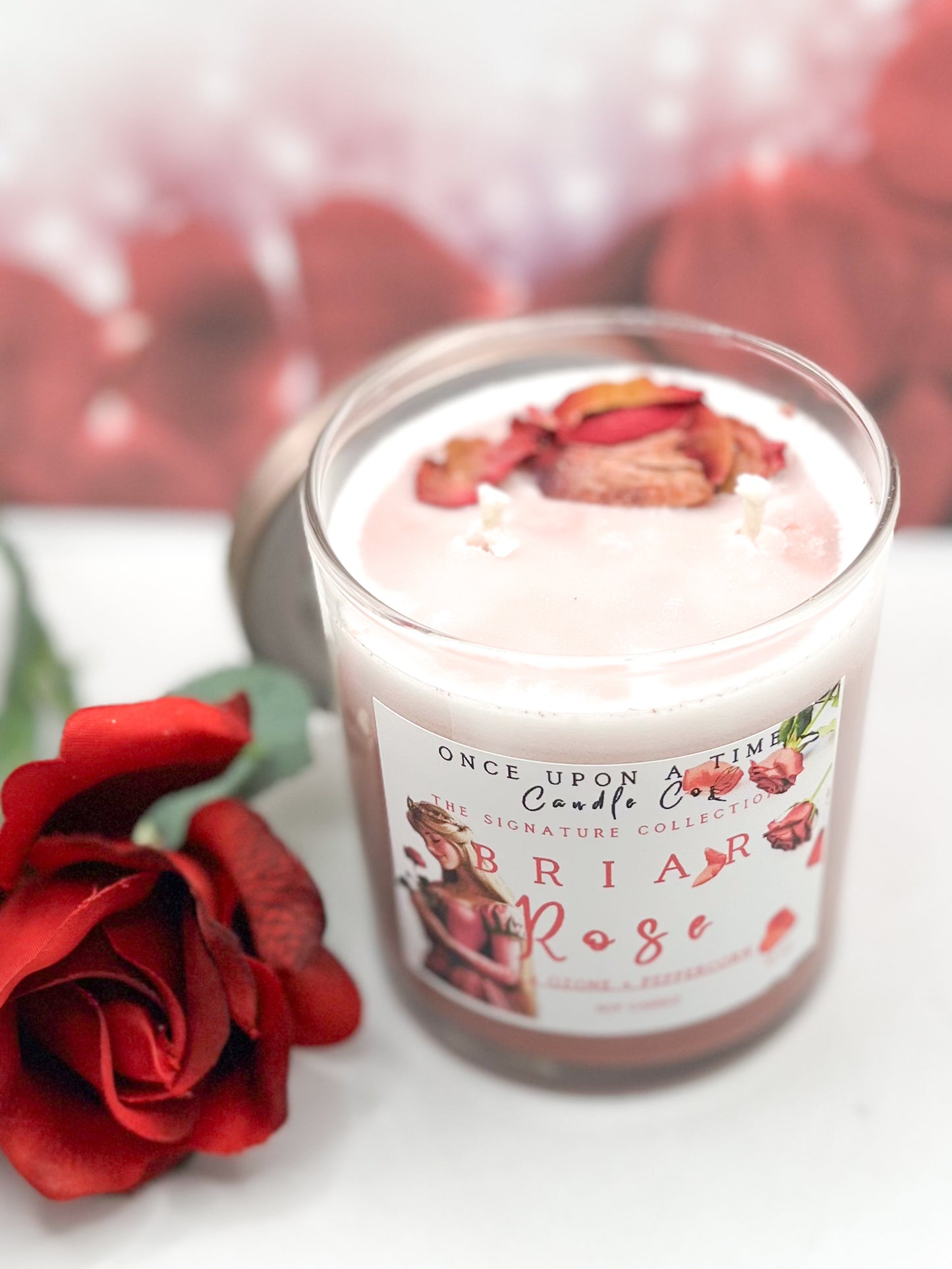 Briar Rose-Sleeping Beauty Soy Wax Candle