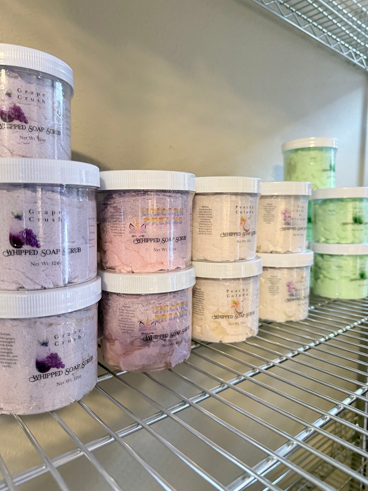 Whipped Sugar Scrubs-Choose your scent!