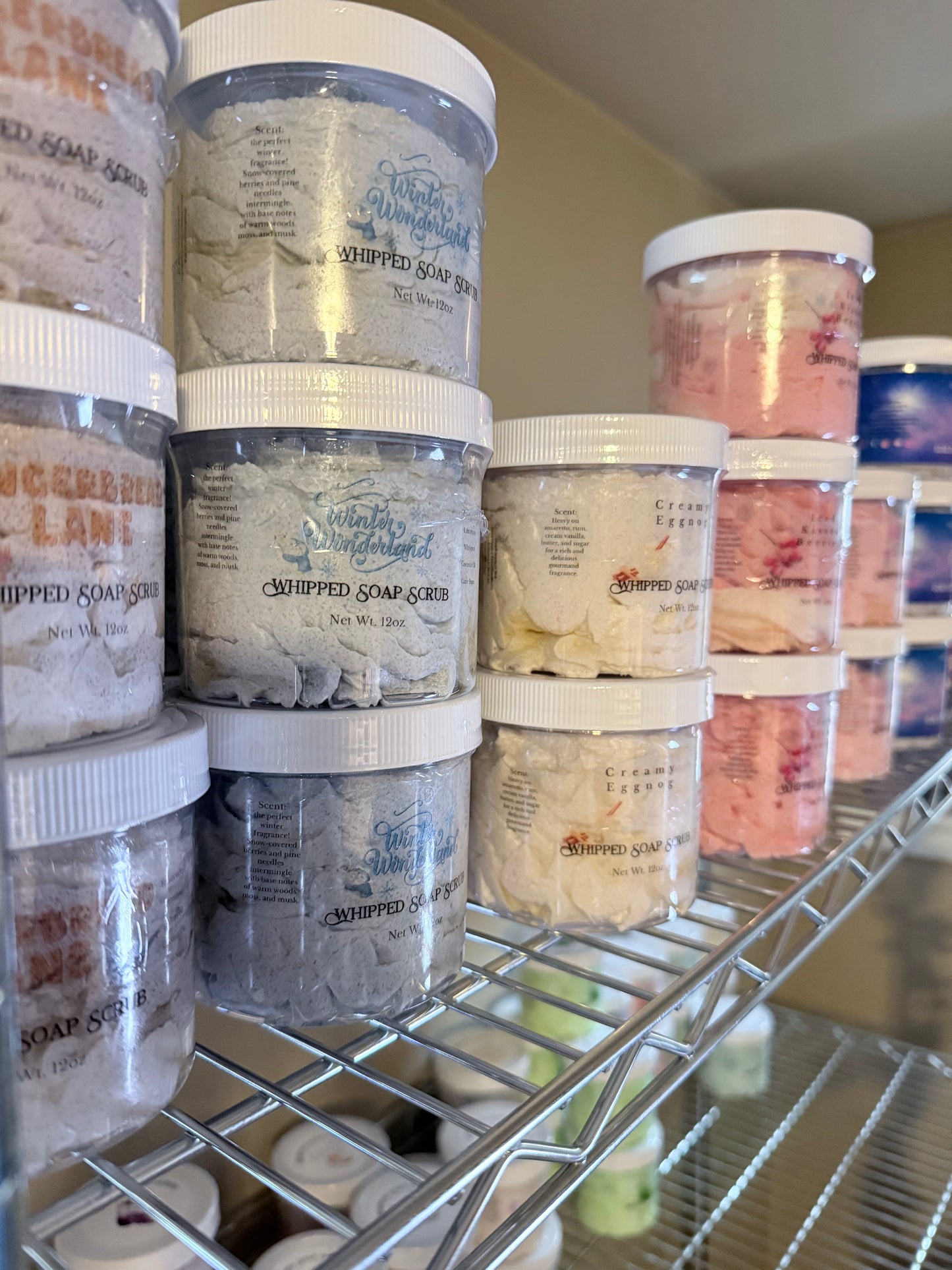 Whipped Sugar Scrubs-Choose your scent!