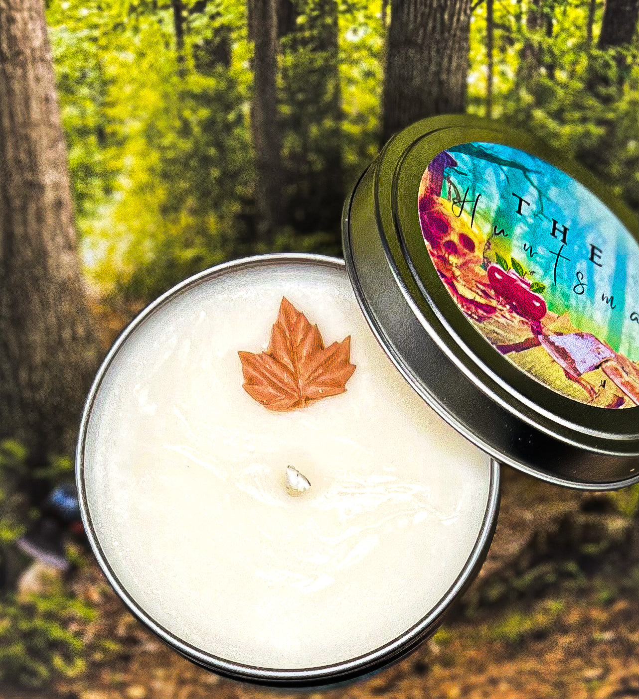 The Huntsman Soy Wax Candle-Apples, bourbon and maple