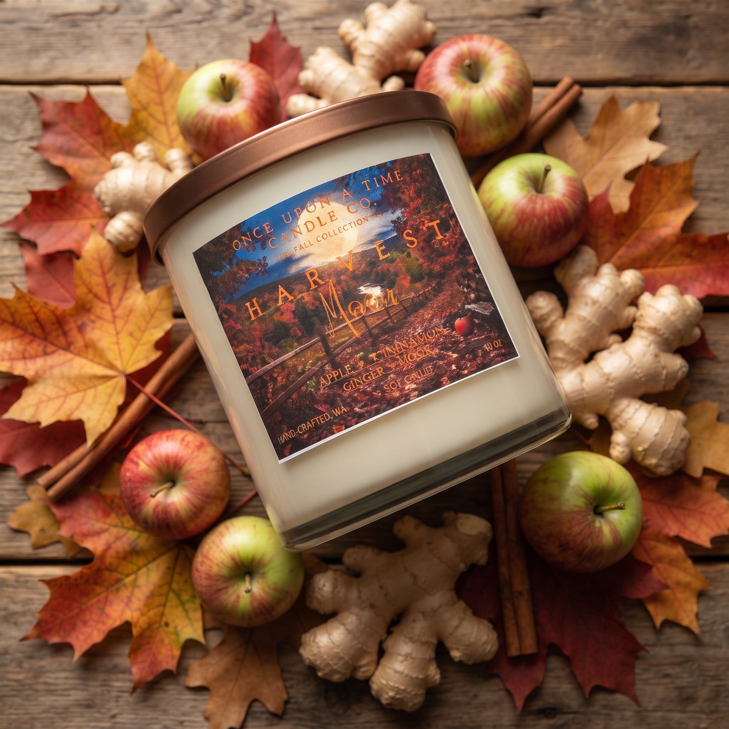 Harvest Moon Soy Wax Candle 🌕