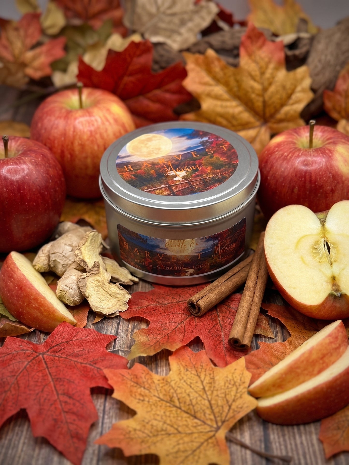 Harvest Moon Soy Wax Candle 🌕