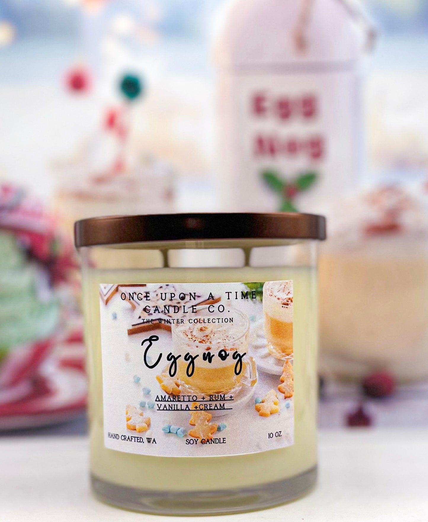 Eggnog Soy Wax Candle