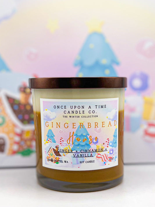 Gingerbread House Soy Wax Candle