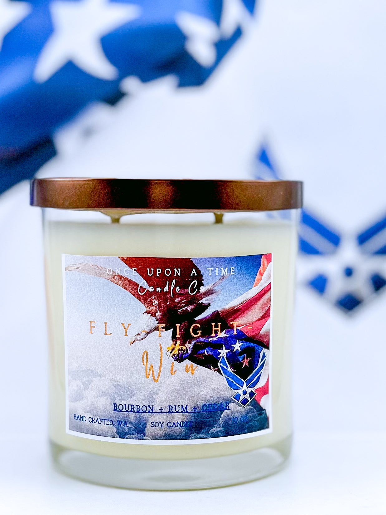 Military Branch Soy Candle-Customizable