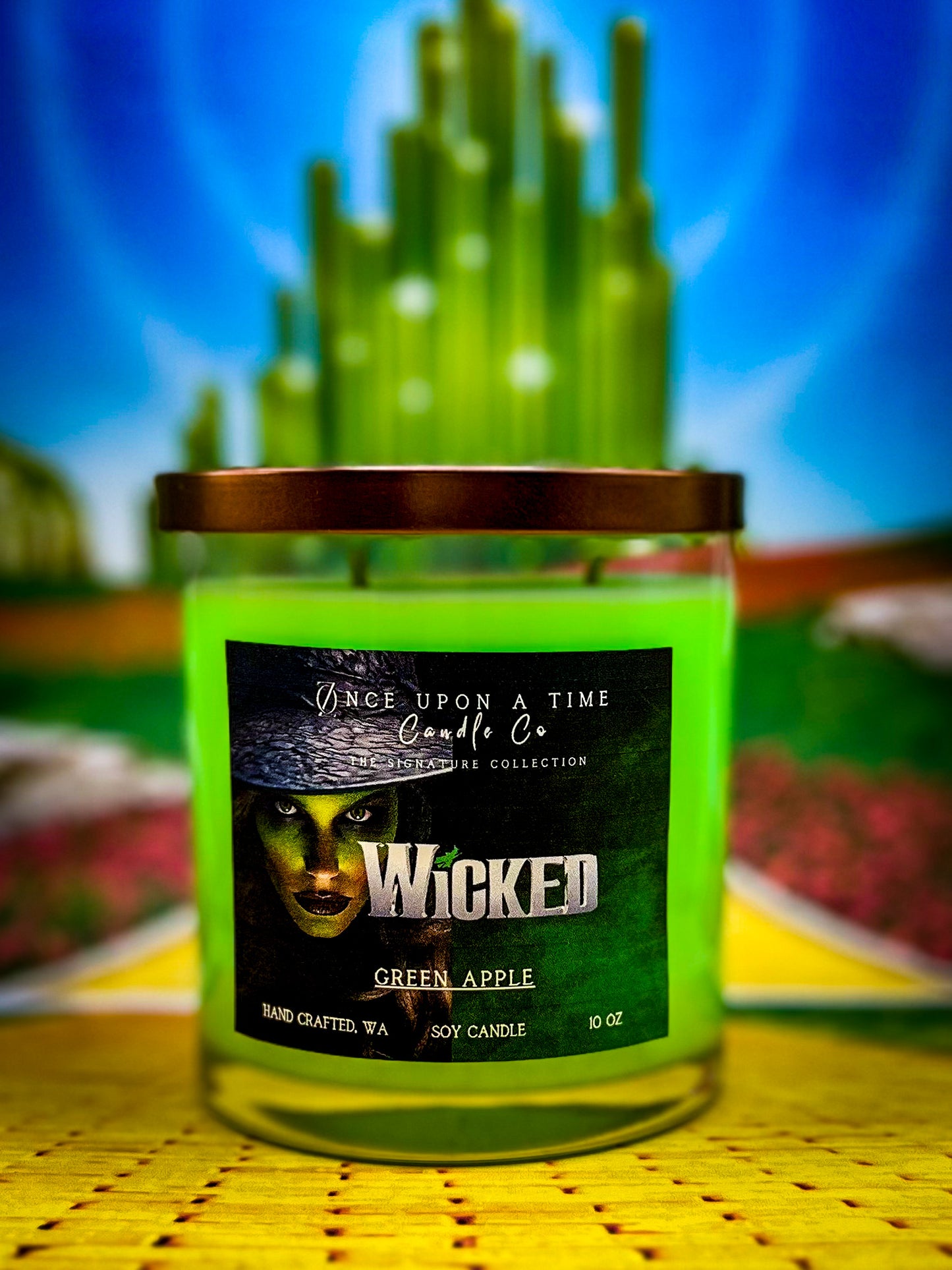 Wicked—Green Apple Soy Wax Candle—Wizard of Oz Collection