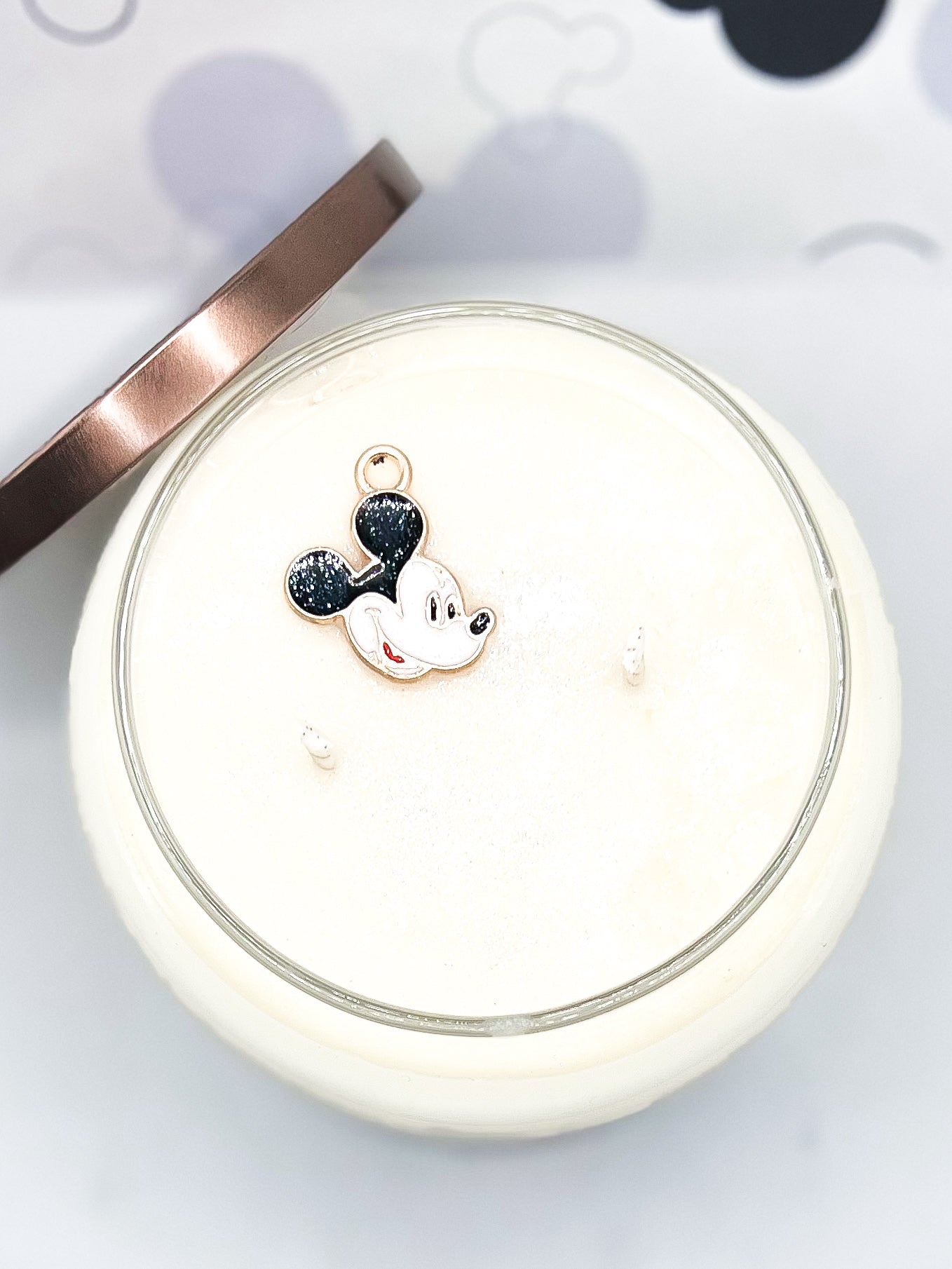 Mickey Mouse Classic Steamboat Willie Soy Wax Candle—Strawberry Cheesecake