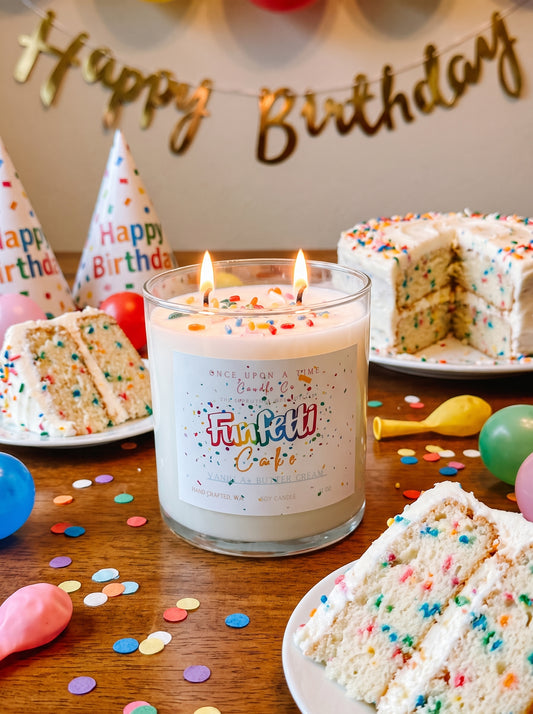 Funfetti Cake, Soy Wax Candle