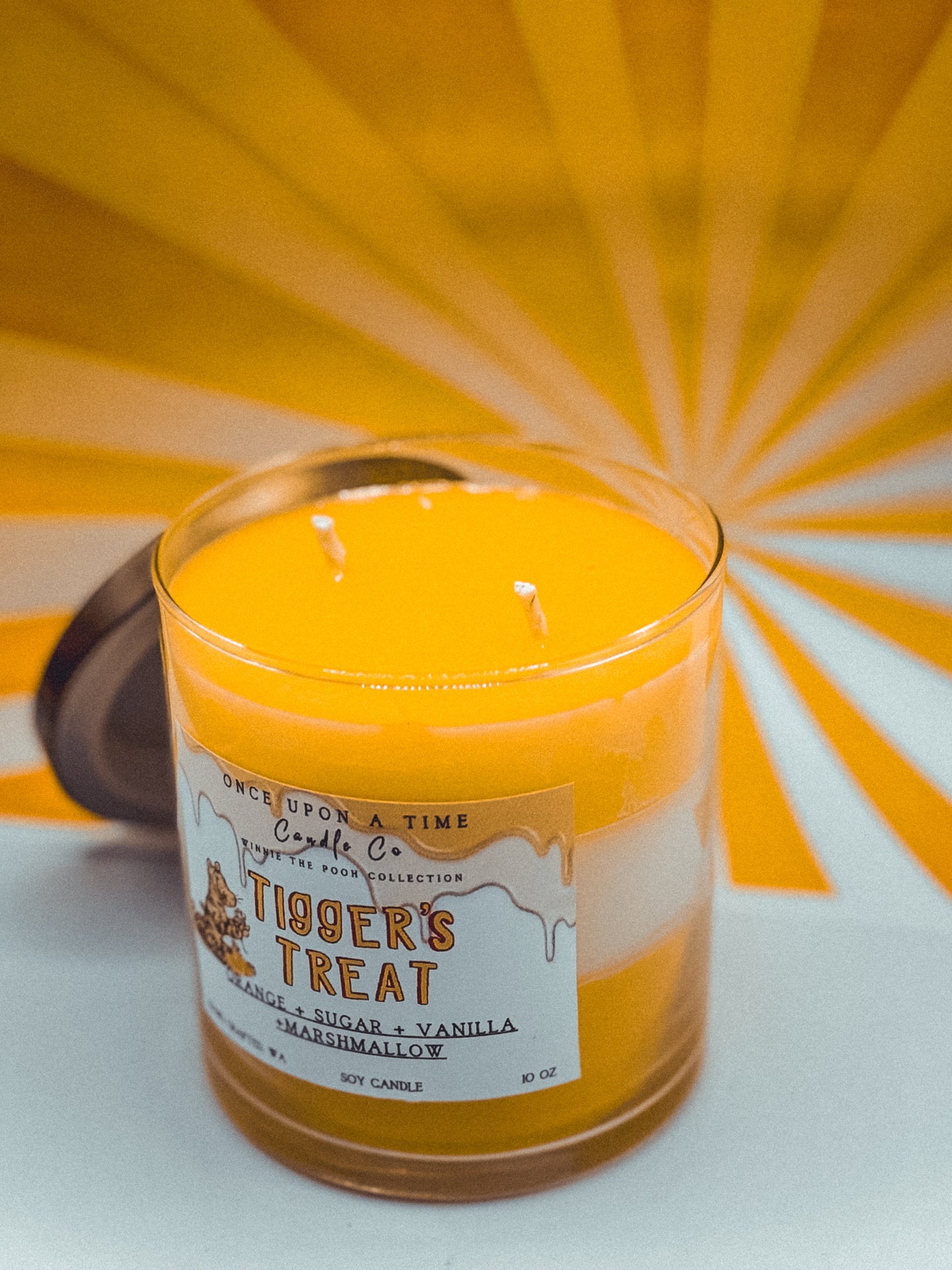 Tigger's Treat - Classic Winnie the Pooh Soy Wax Candle - Orange Creamsicle
