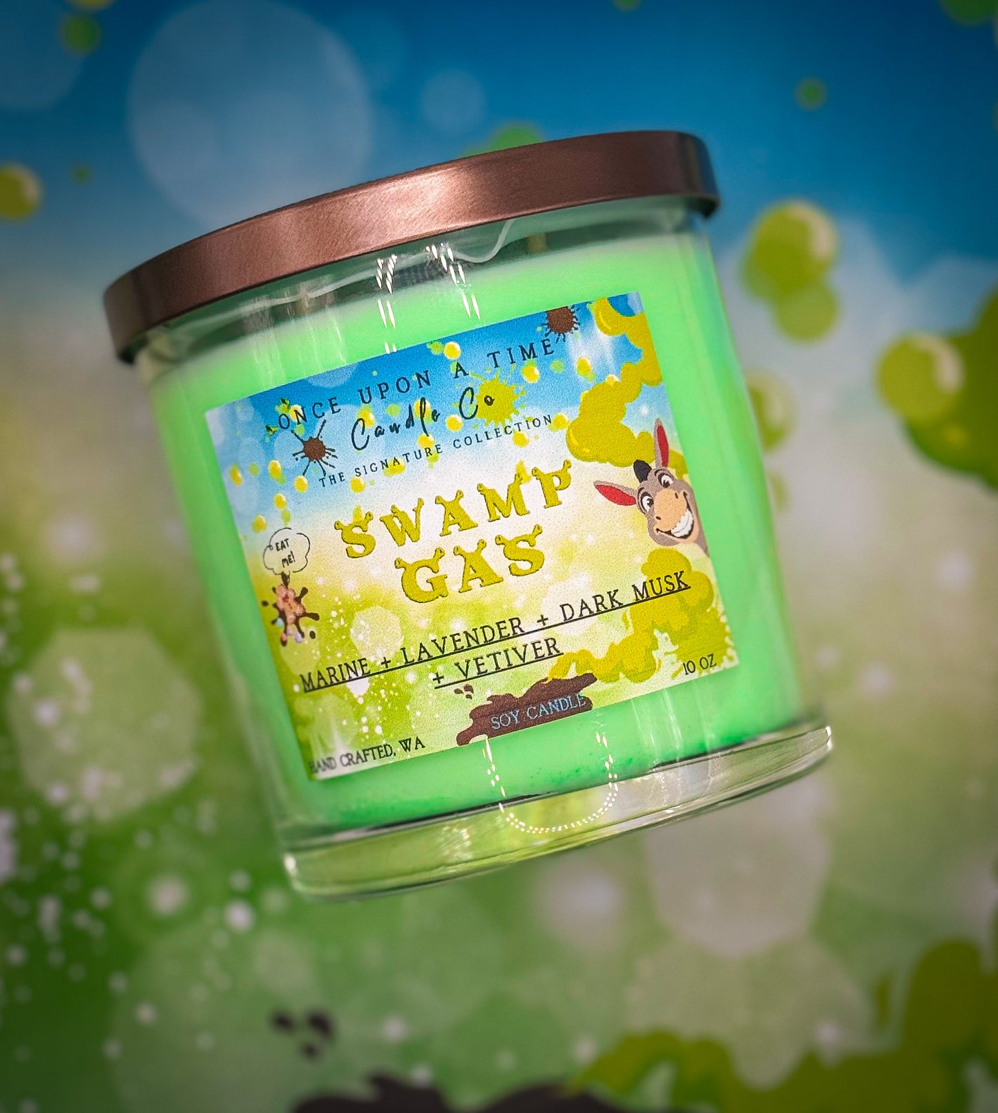 Swamp Gas Soy Wax Candle